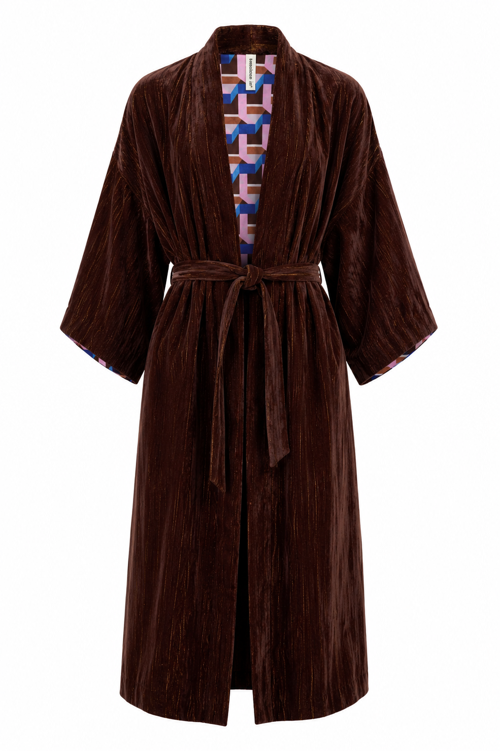 Velvet Longline Kimono