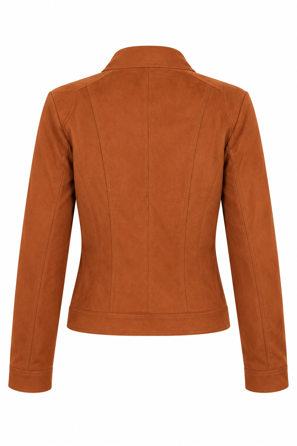Tan Suede Moto Jacket