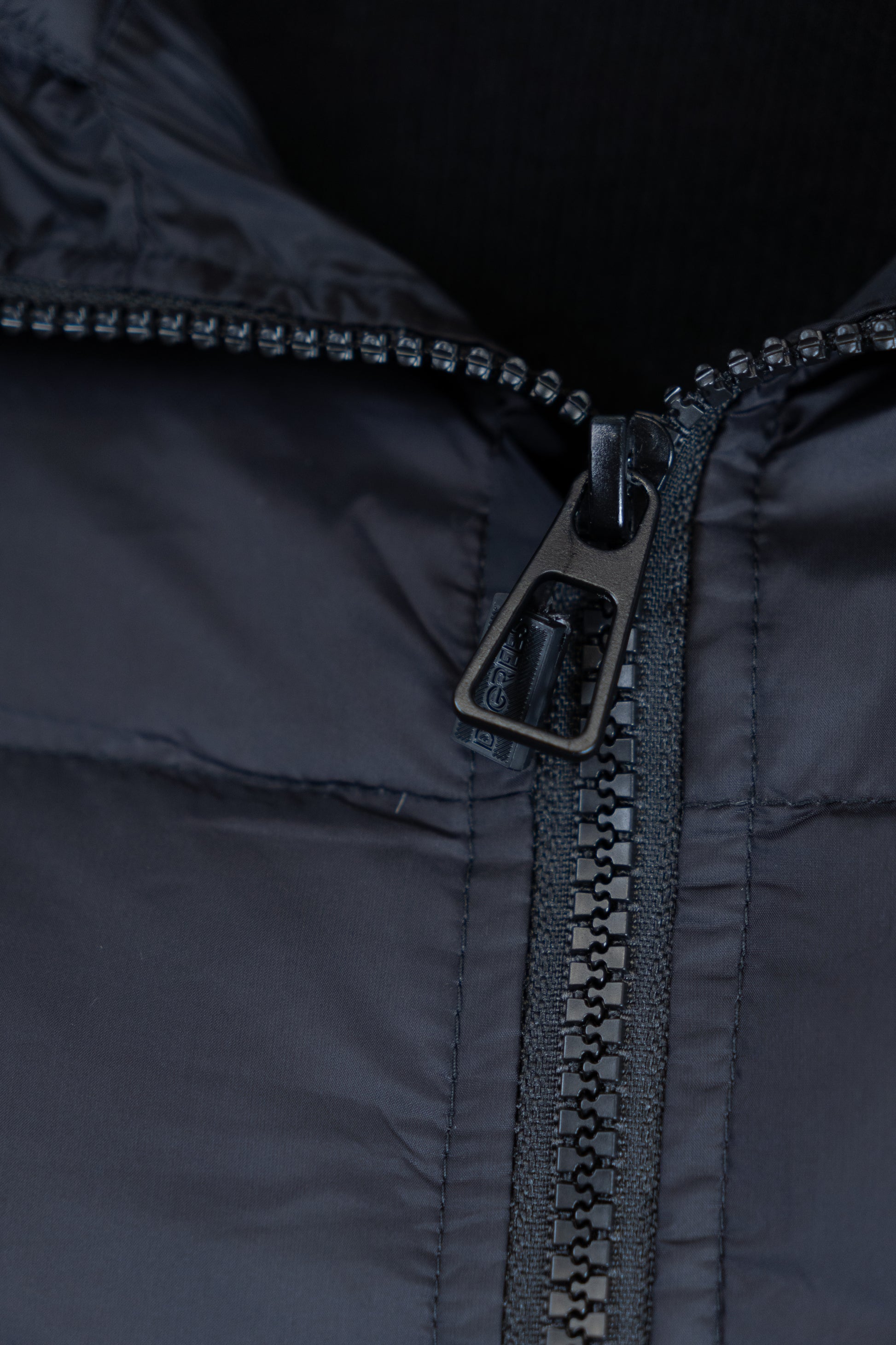Cropped Hooded Puffer Jacket
