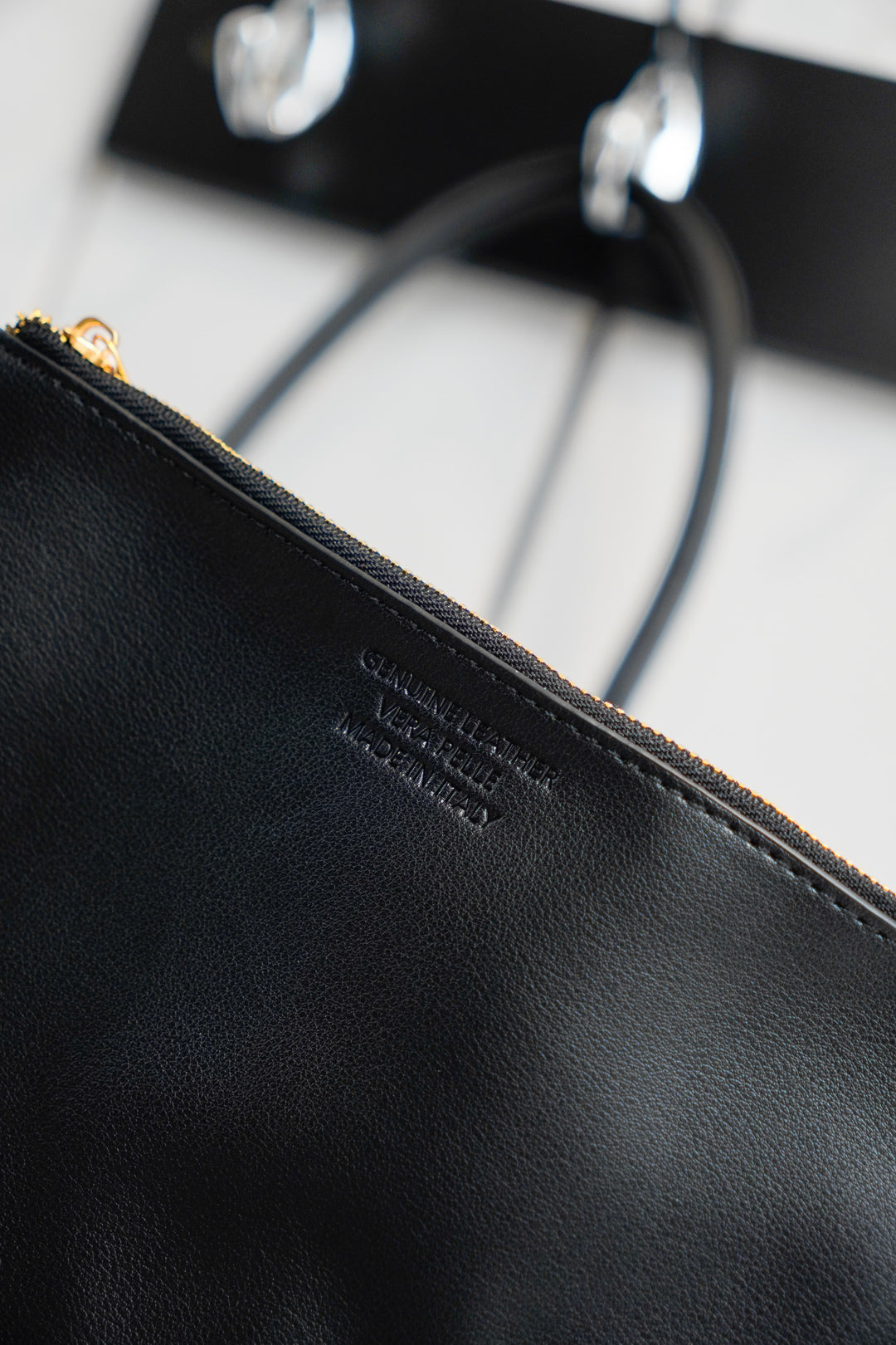Woven Leather Cloud Bag