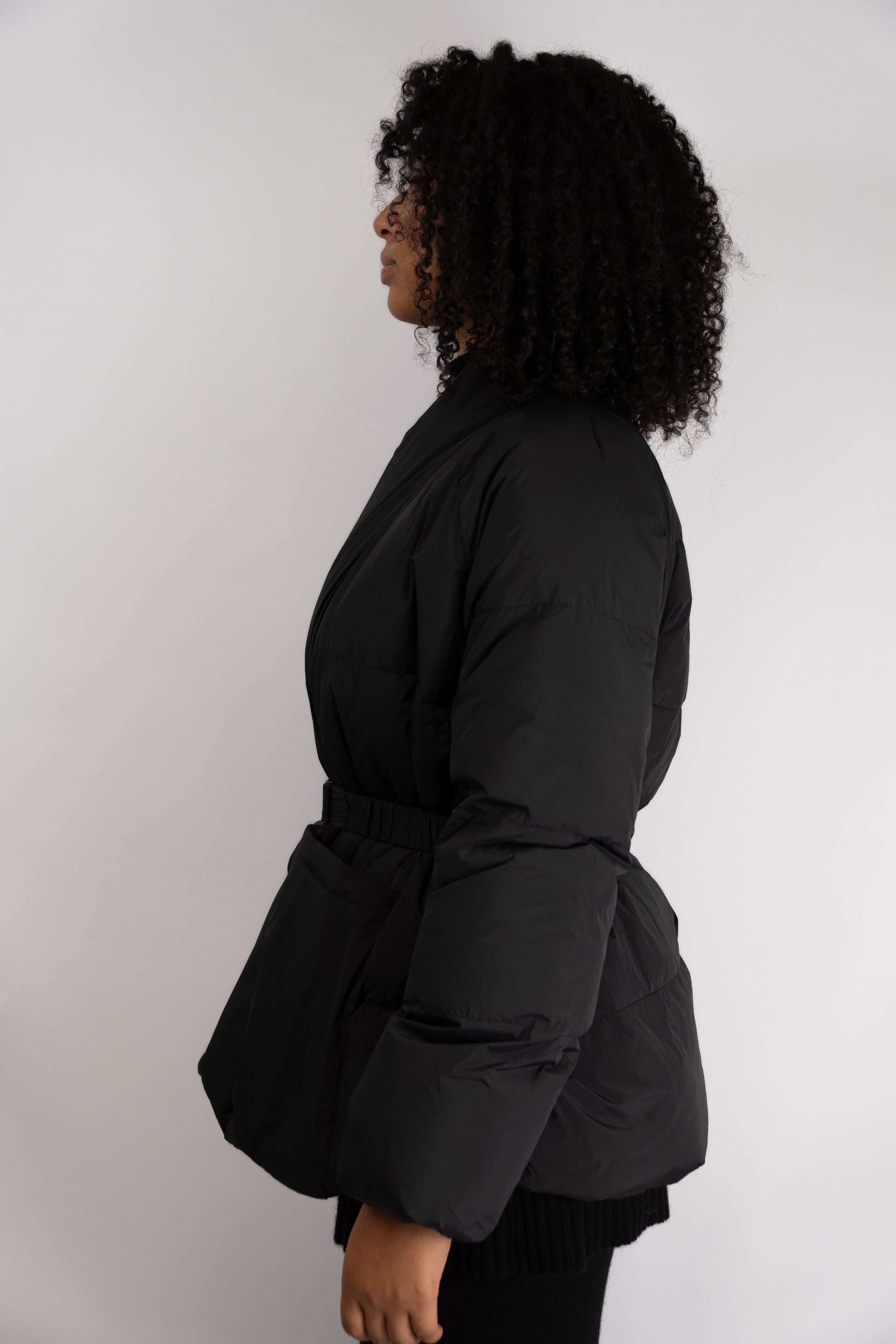 Belted Puffer Jacket