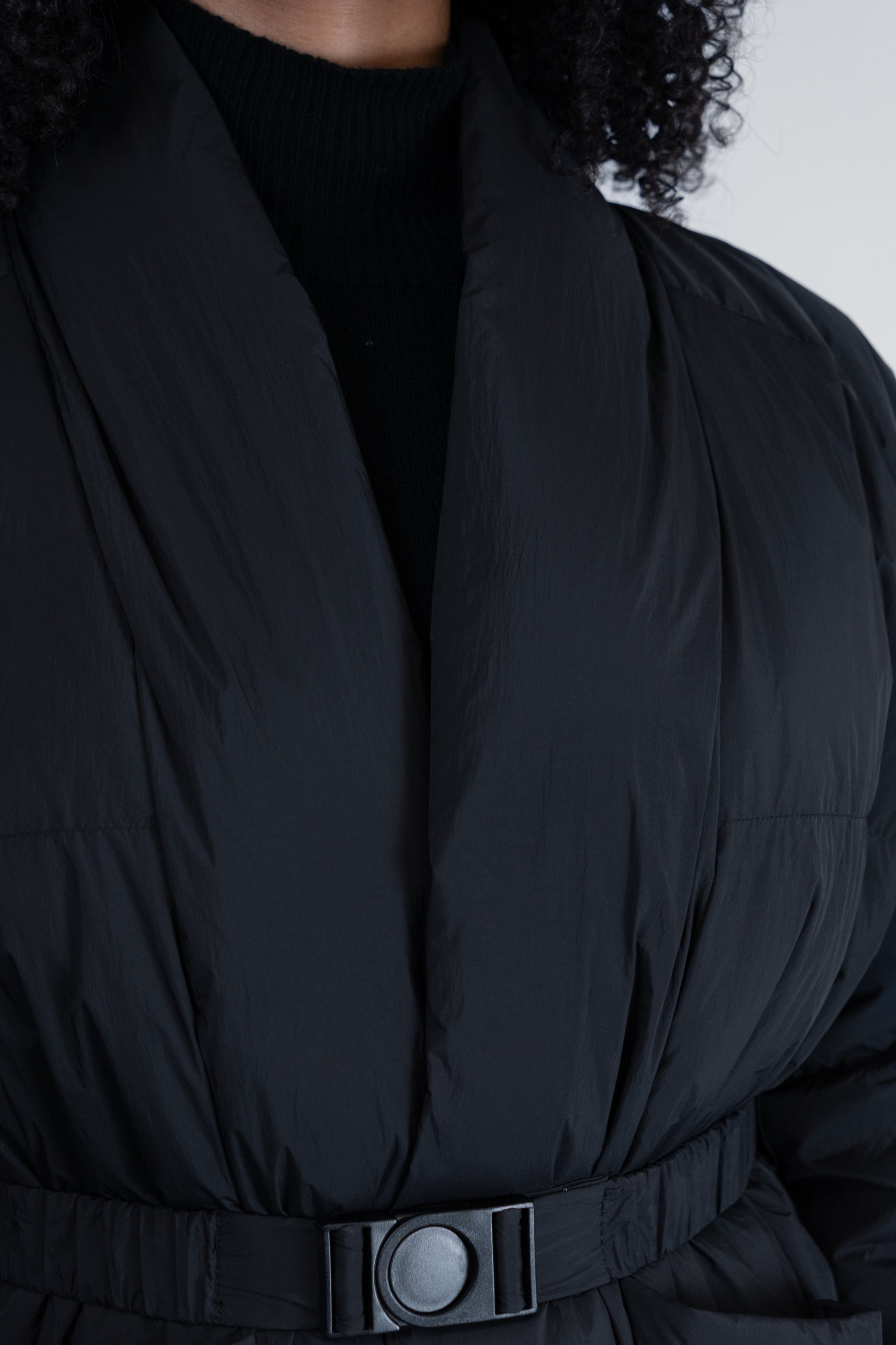 Belted Puffer Jacket