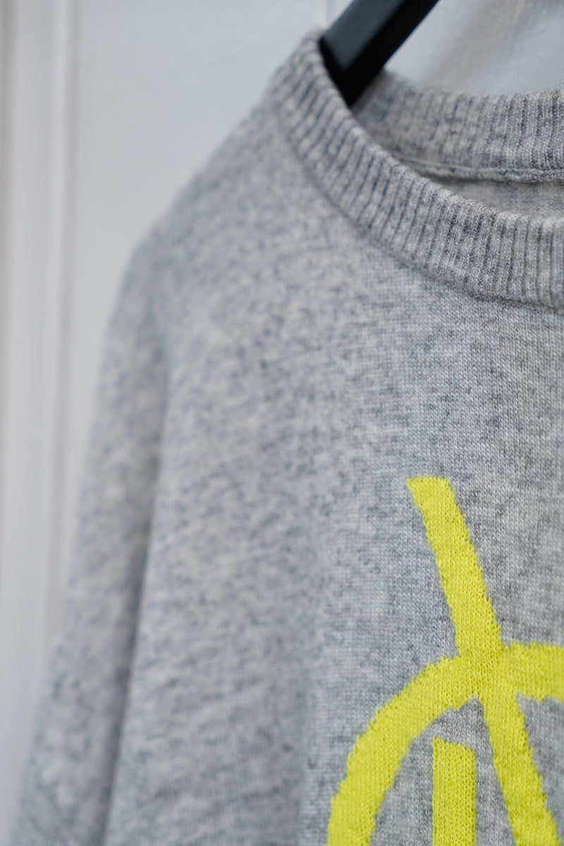 Neon Monogram Sweater
