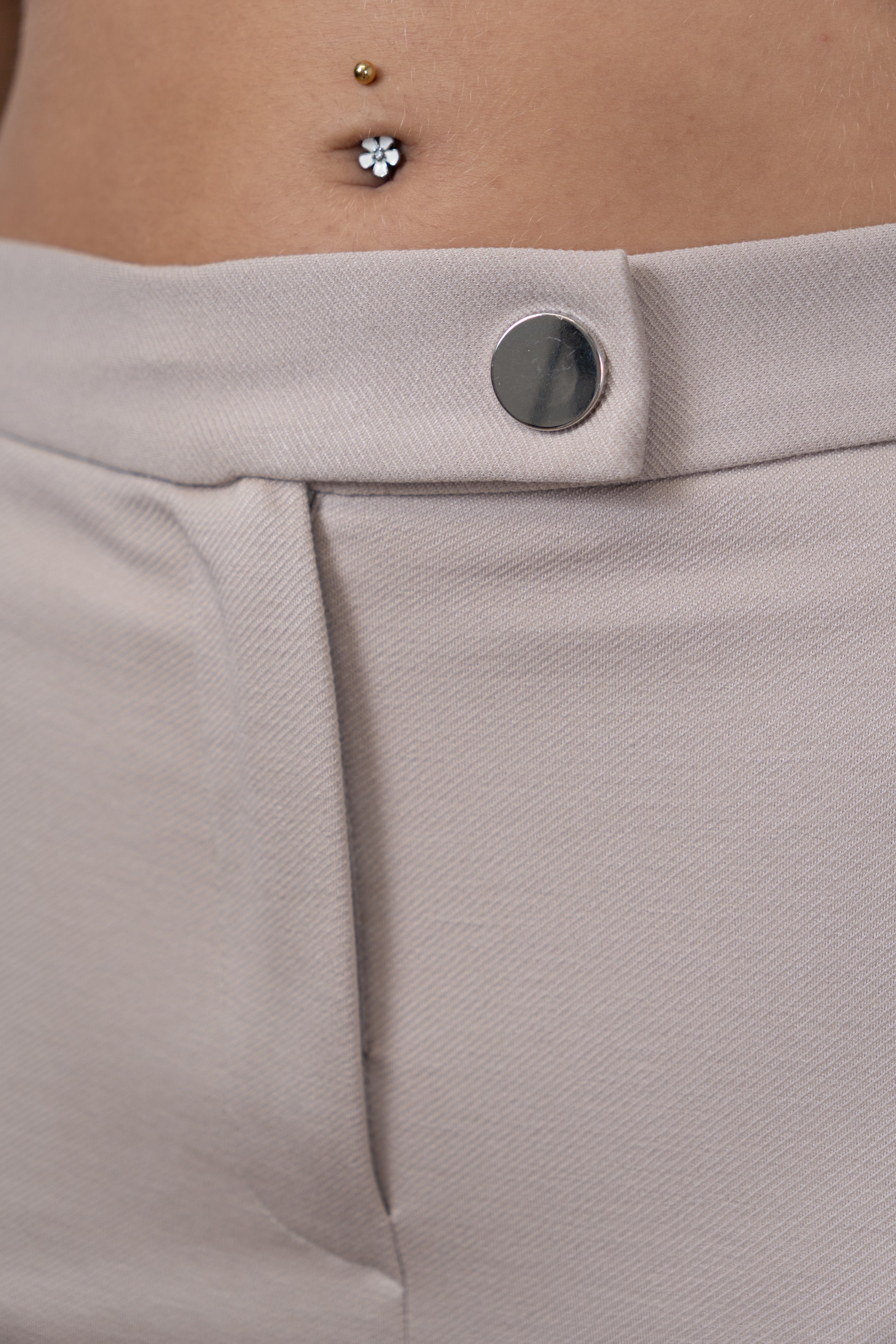 Cropped Cigarette Trousers