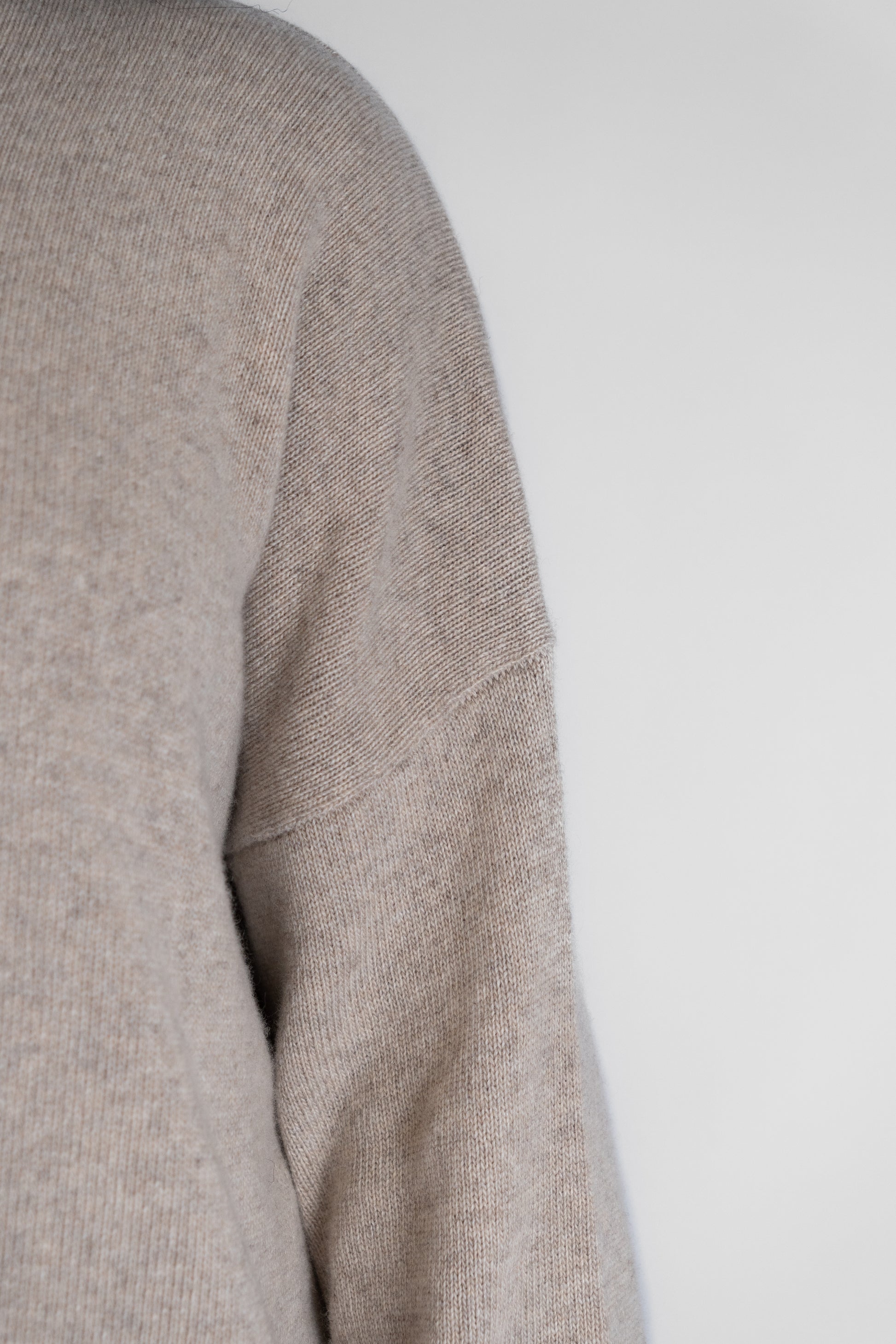 Cream Knit Two-Piece Set