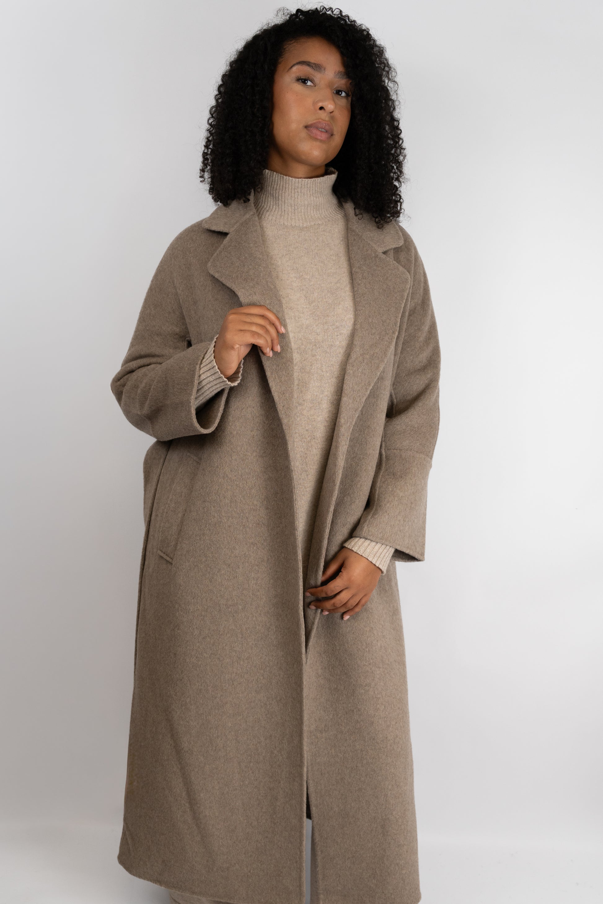 Belted Wool Coat