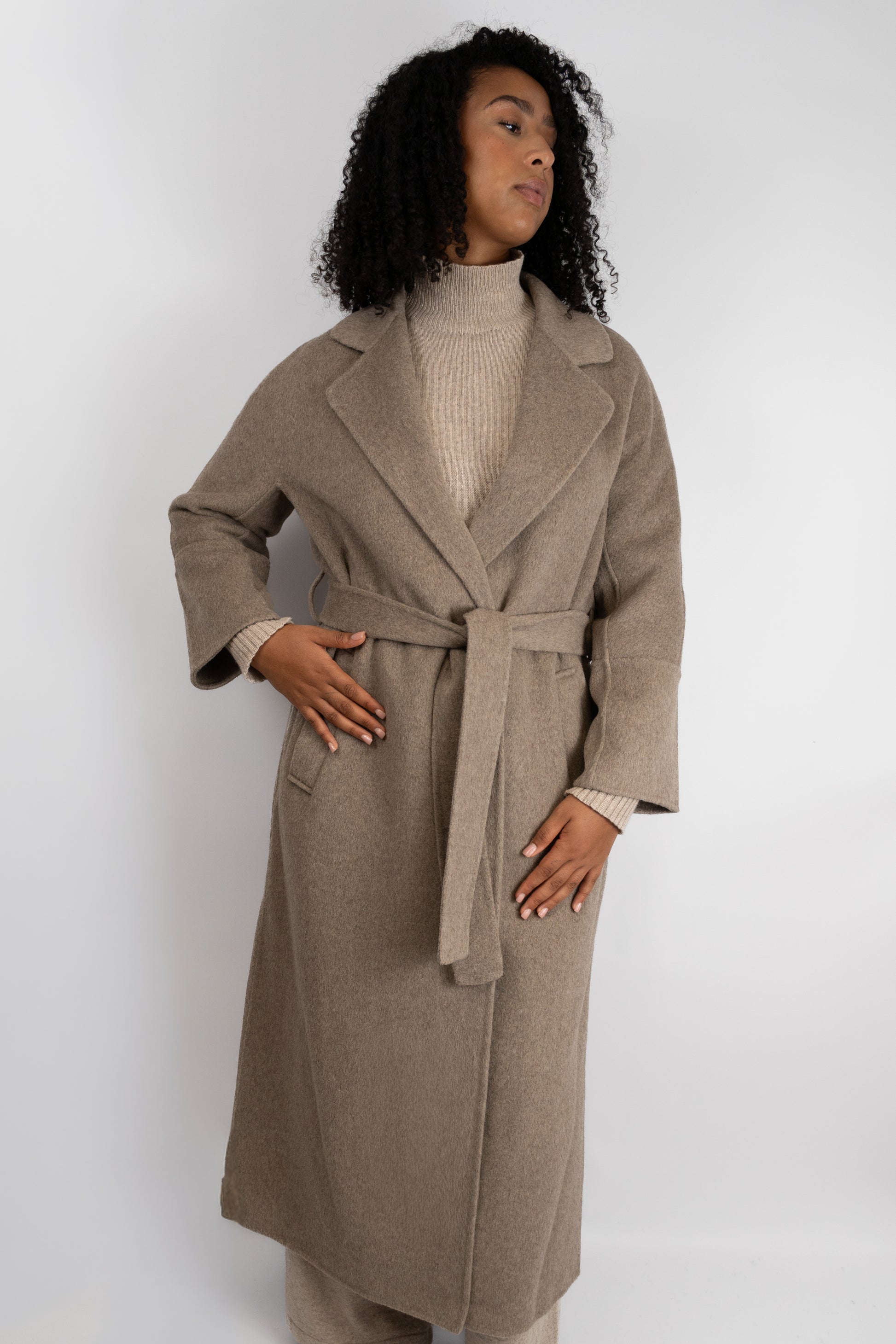 Belted Wool Coat