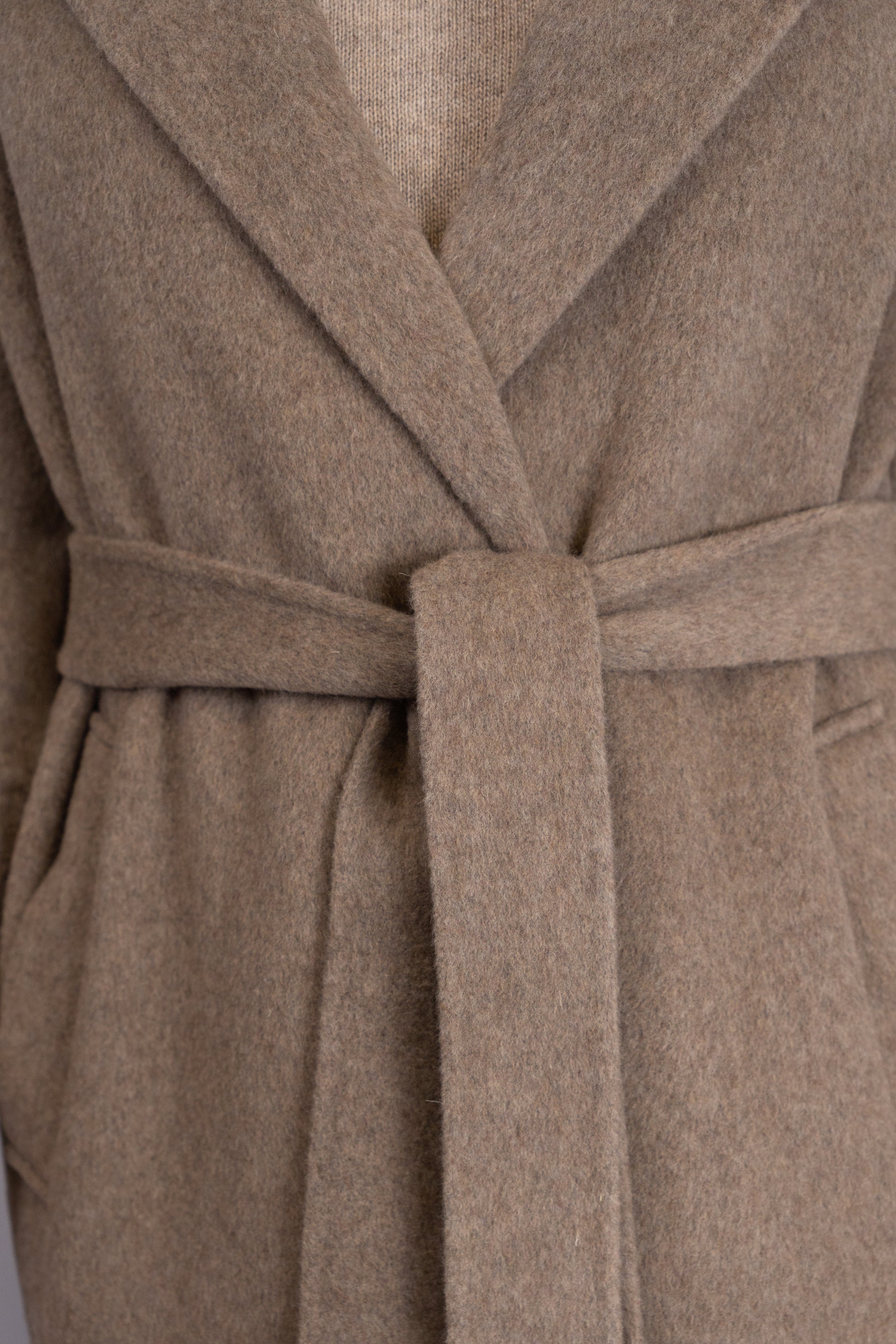 Belted Wool Coat