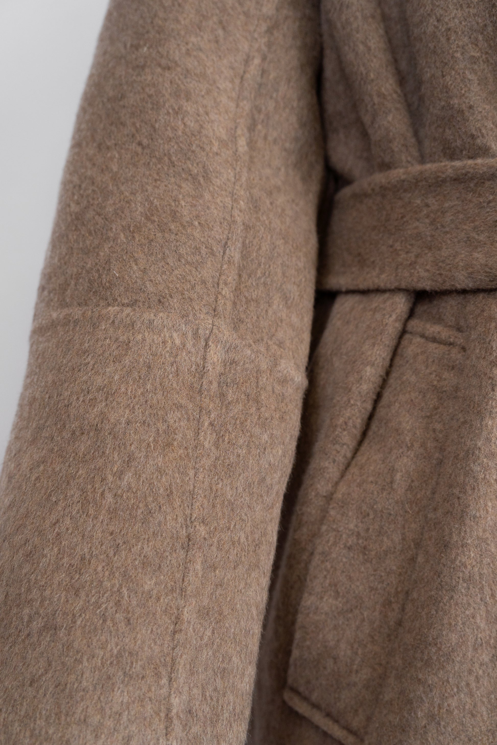 Belted Wool Coat