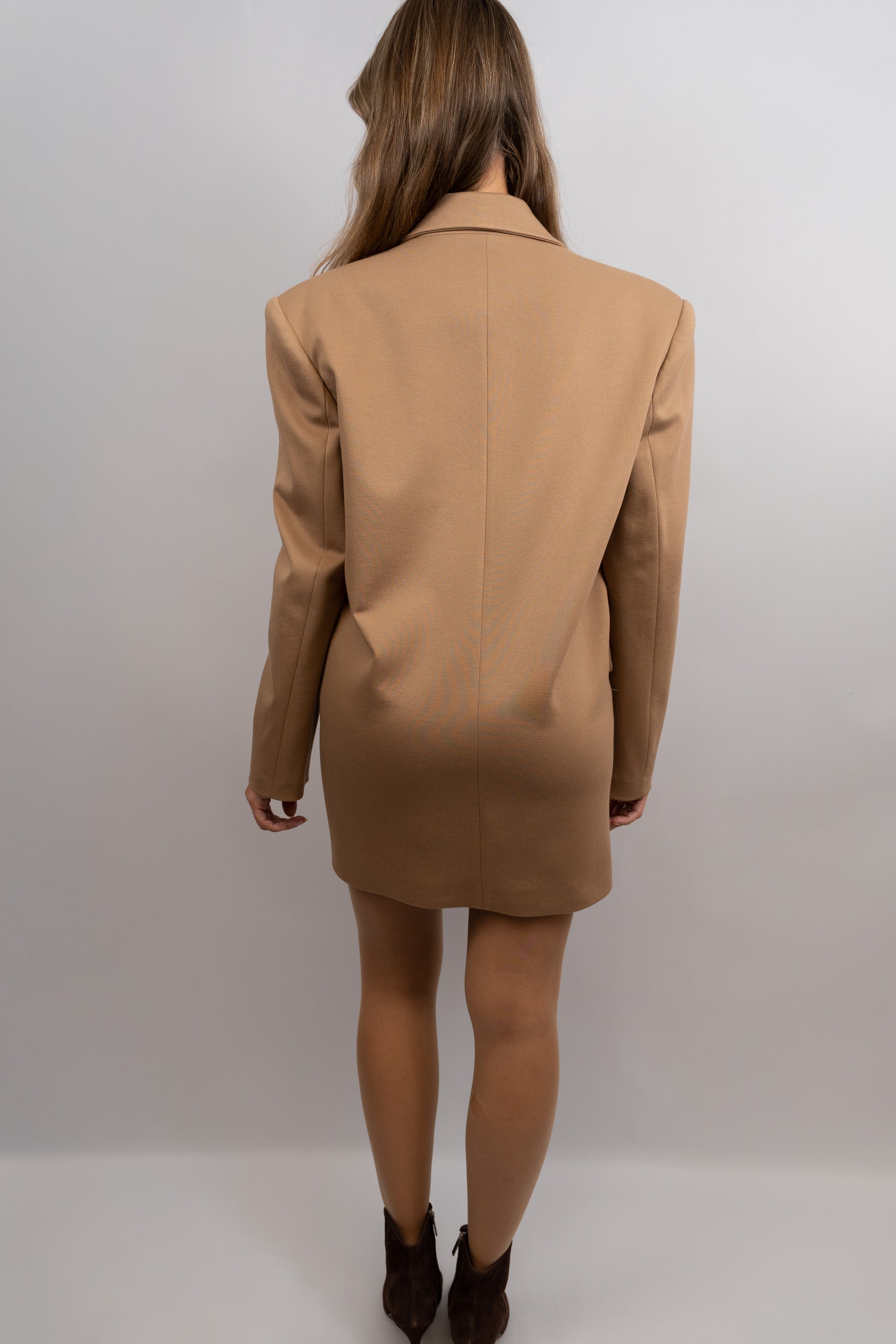 Double-Breasted Blazer Dress