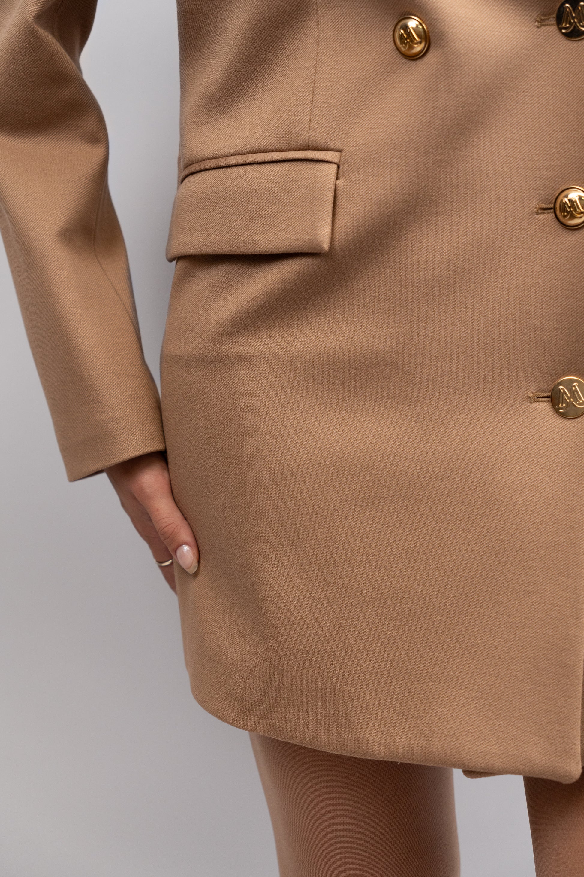 Double-Breasted Blazer Dress