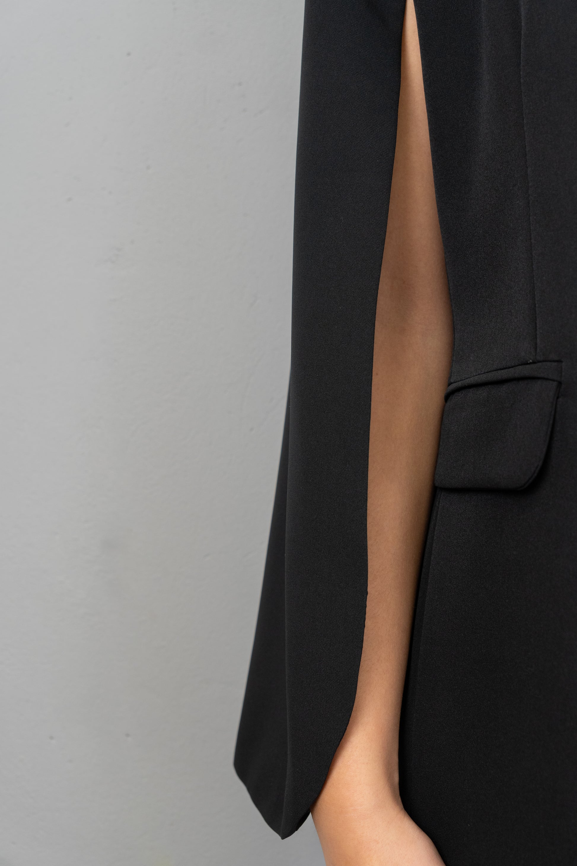 Black Cape Blazer