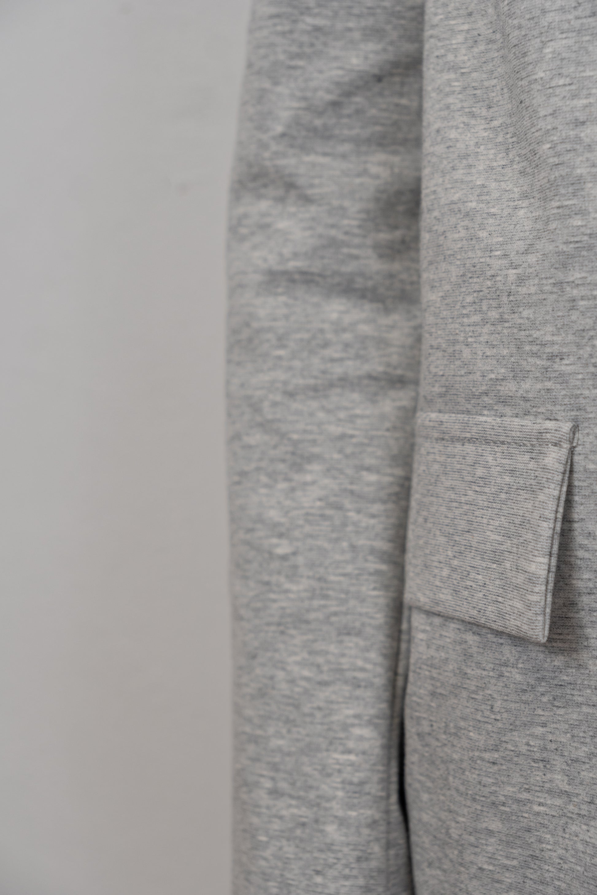 Light Grey Two-Button Blazer