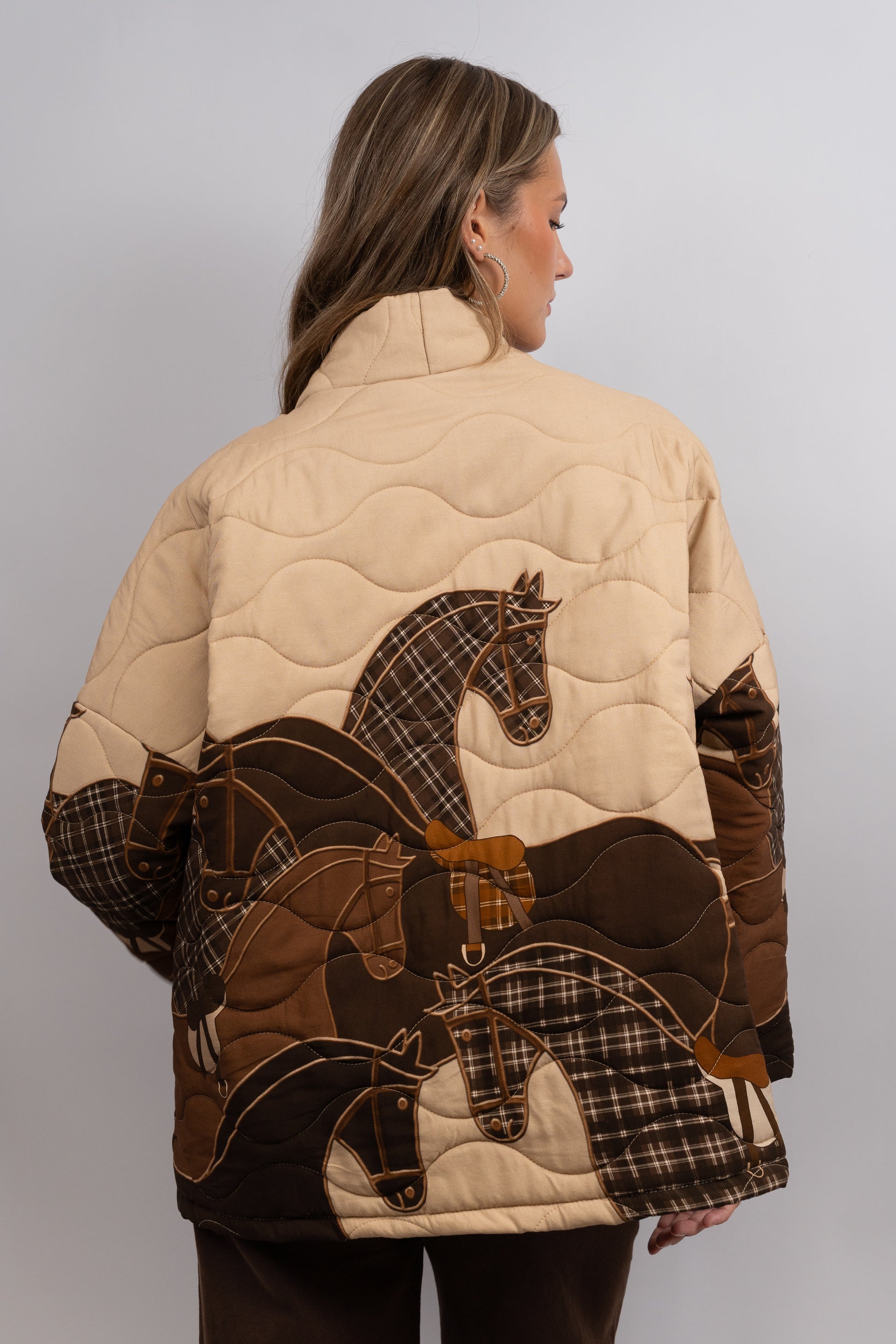 Printed Quilted Jacket