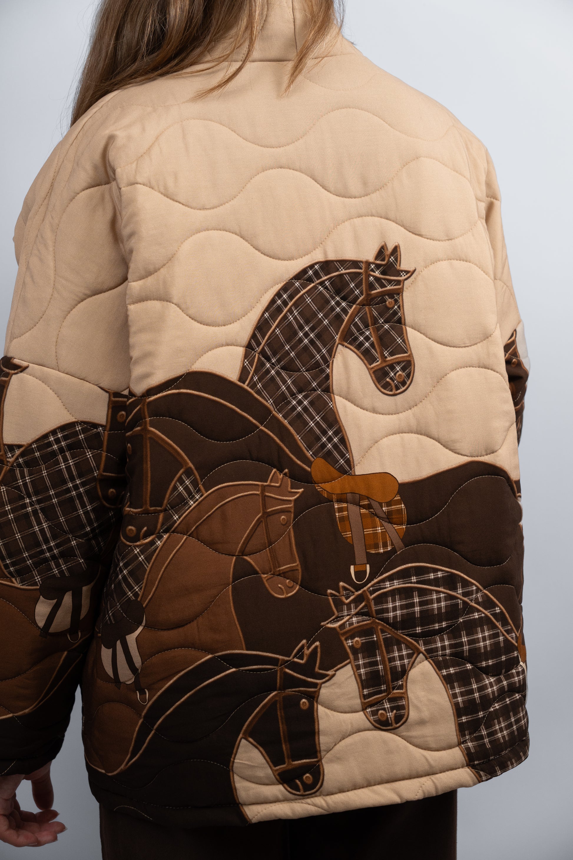 Printed Quilted Jacket