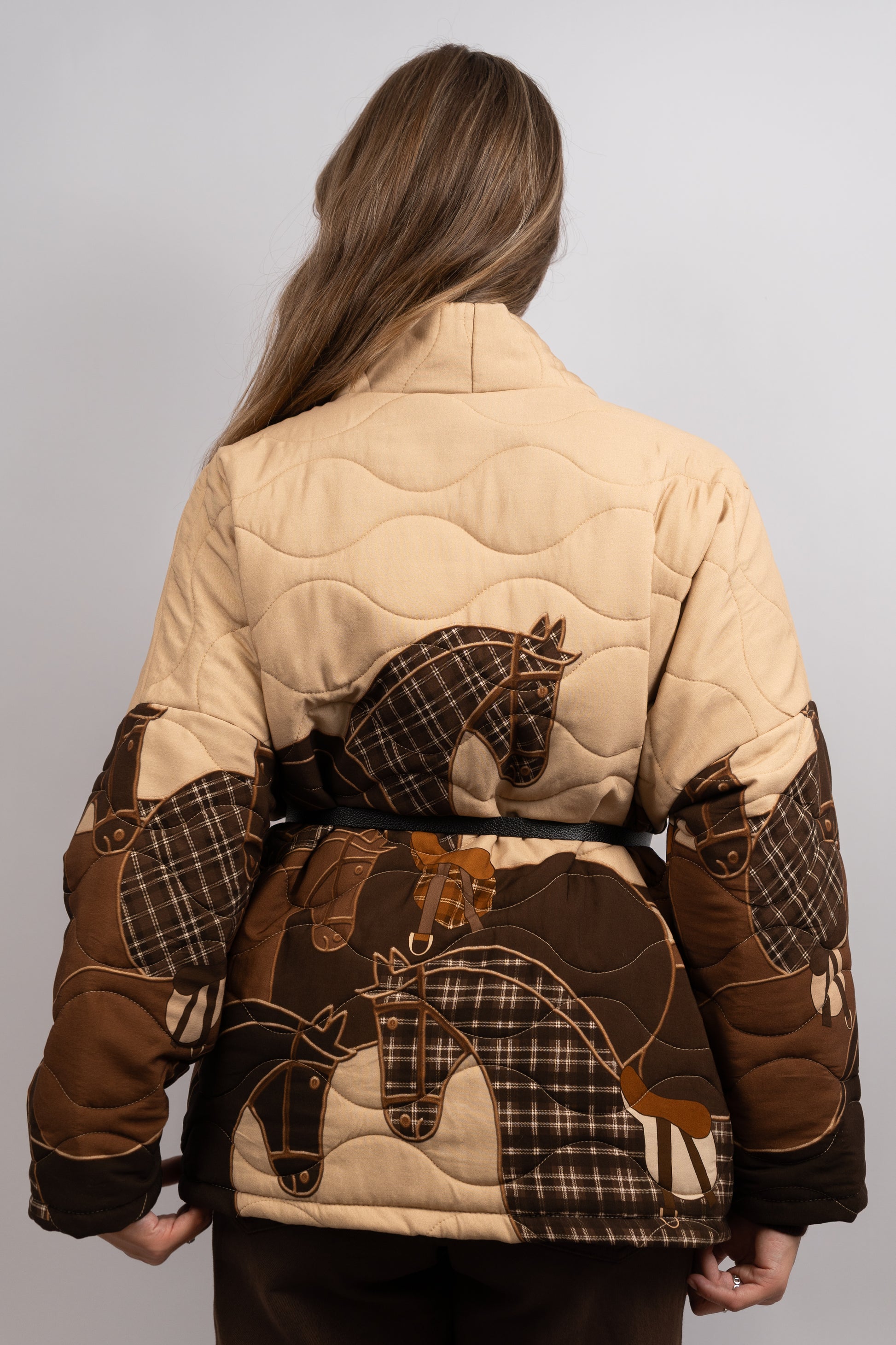 Printed Quilted Jacket
