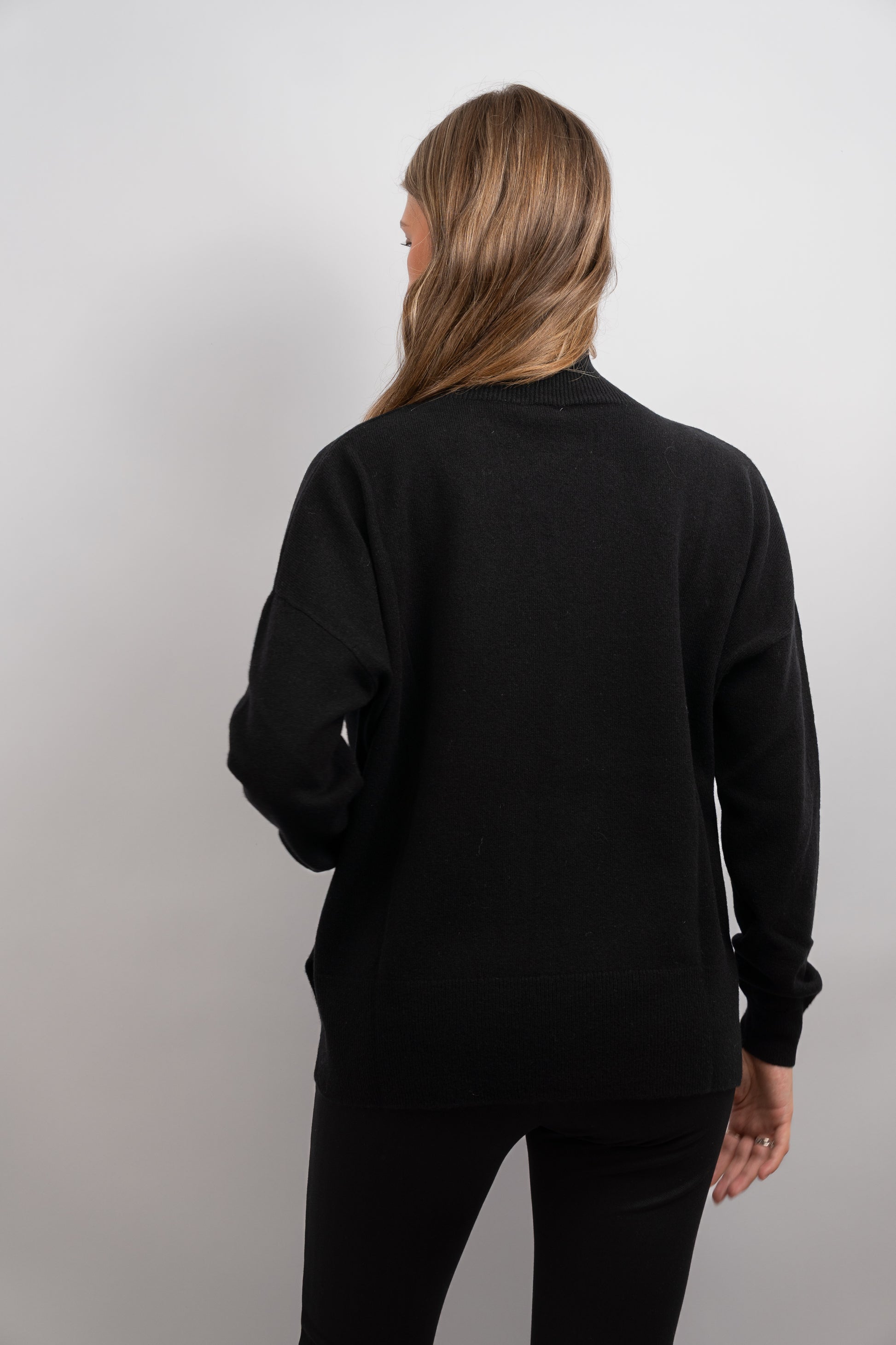 Soft Mock-Neck Knit