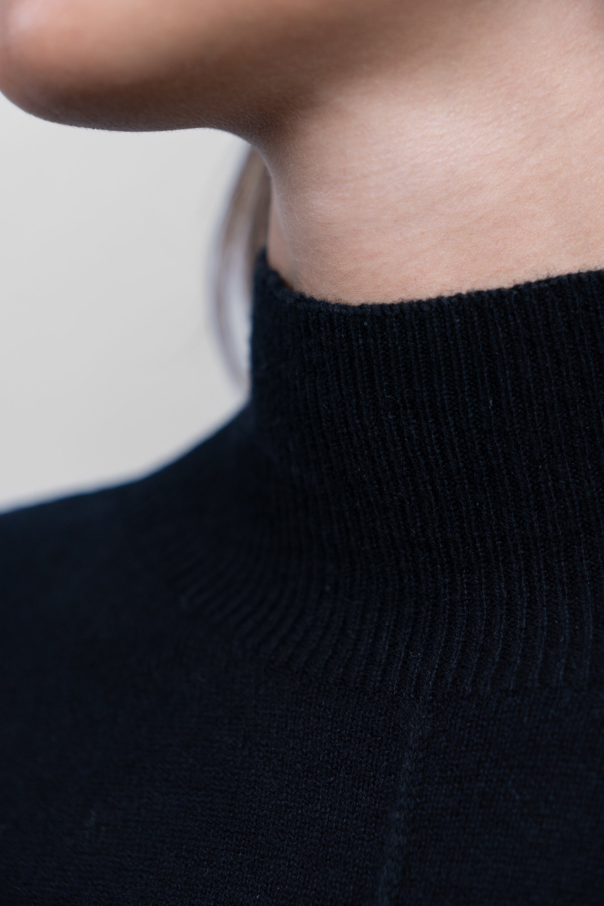 Soft Mock-Neck Knit