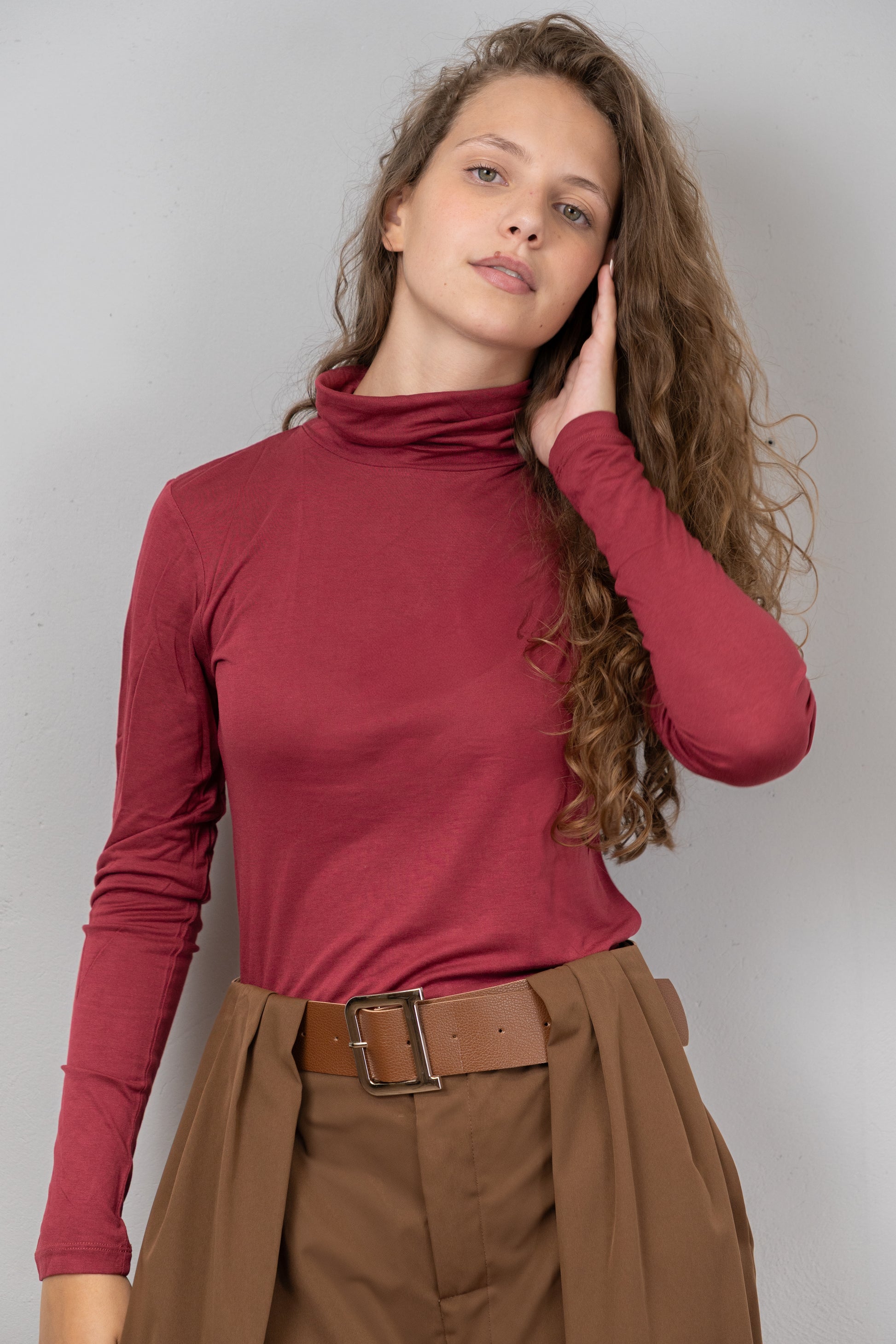 Classic Turtleneck Top