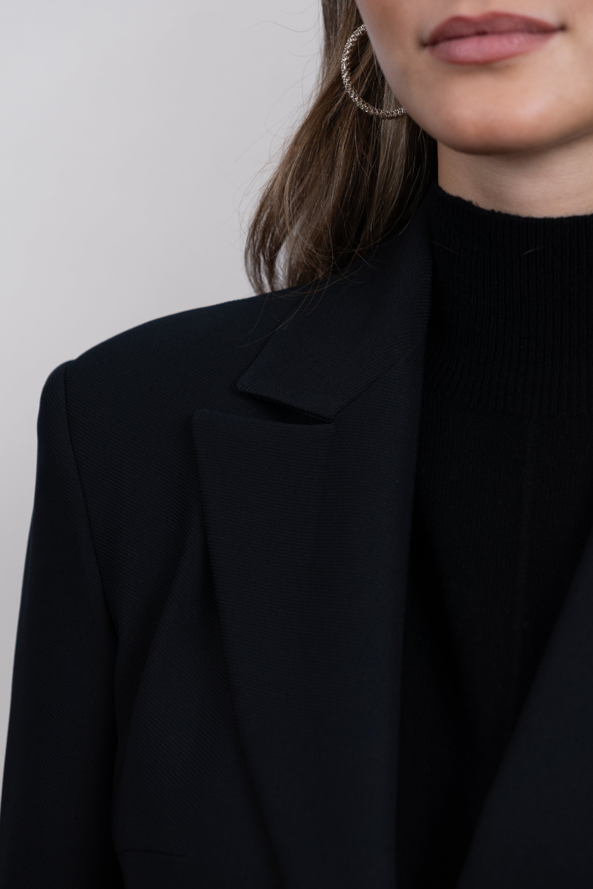 Double-Breasted Structured Coat