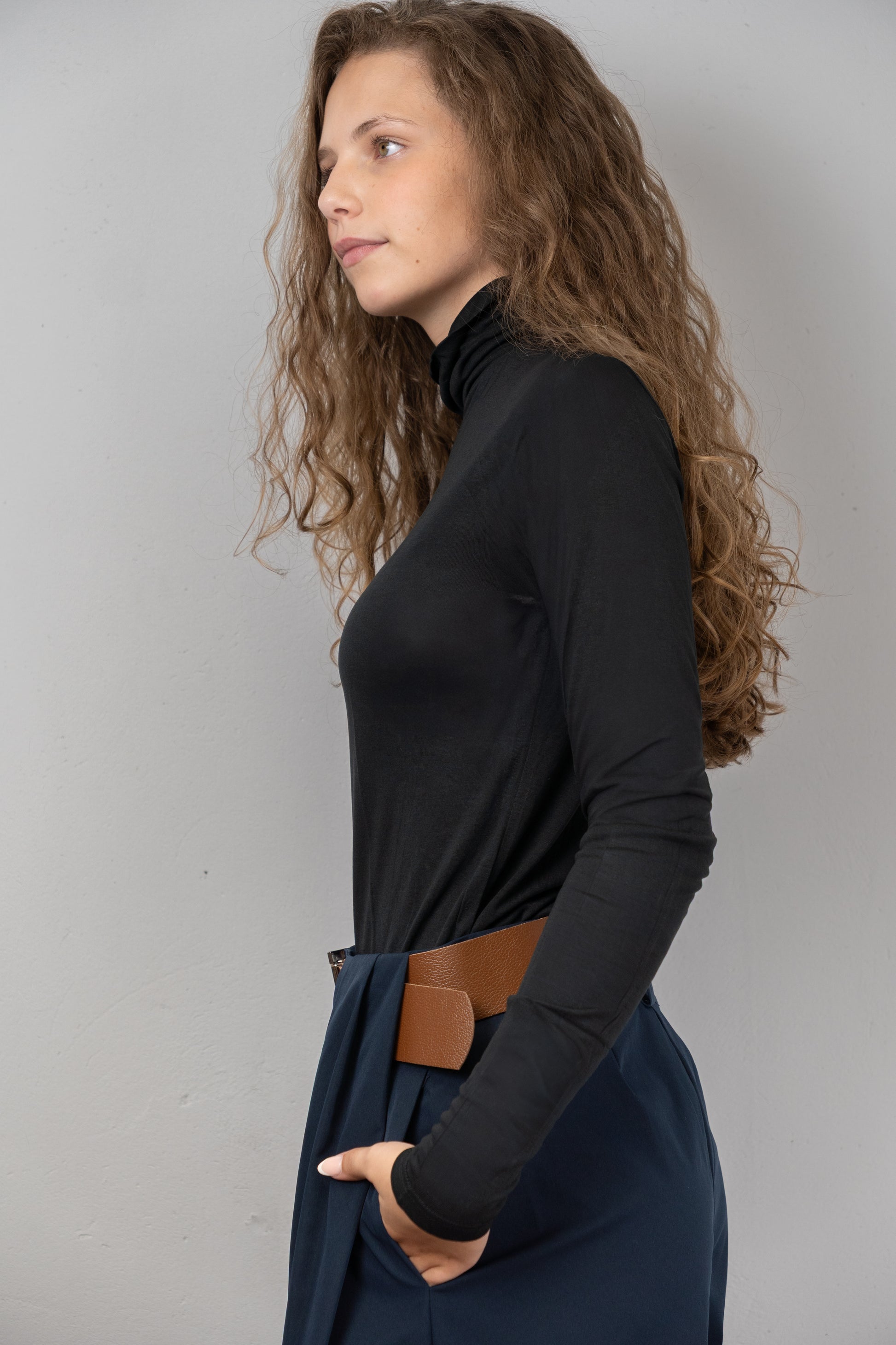 Classic Turtleneck Top