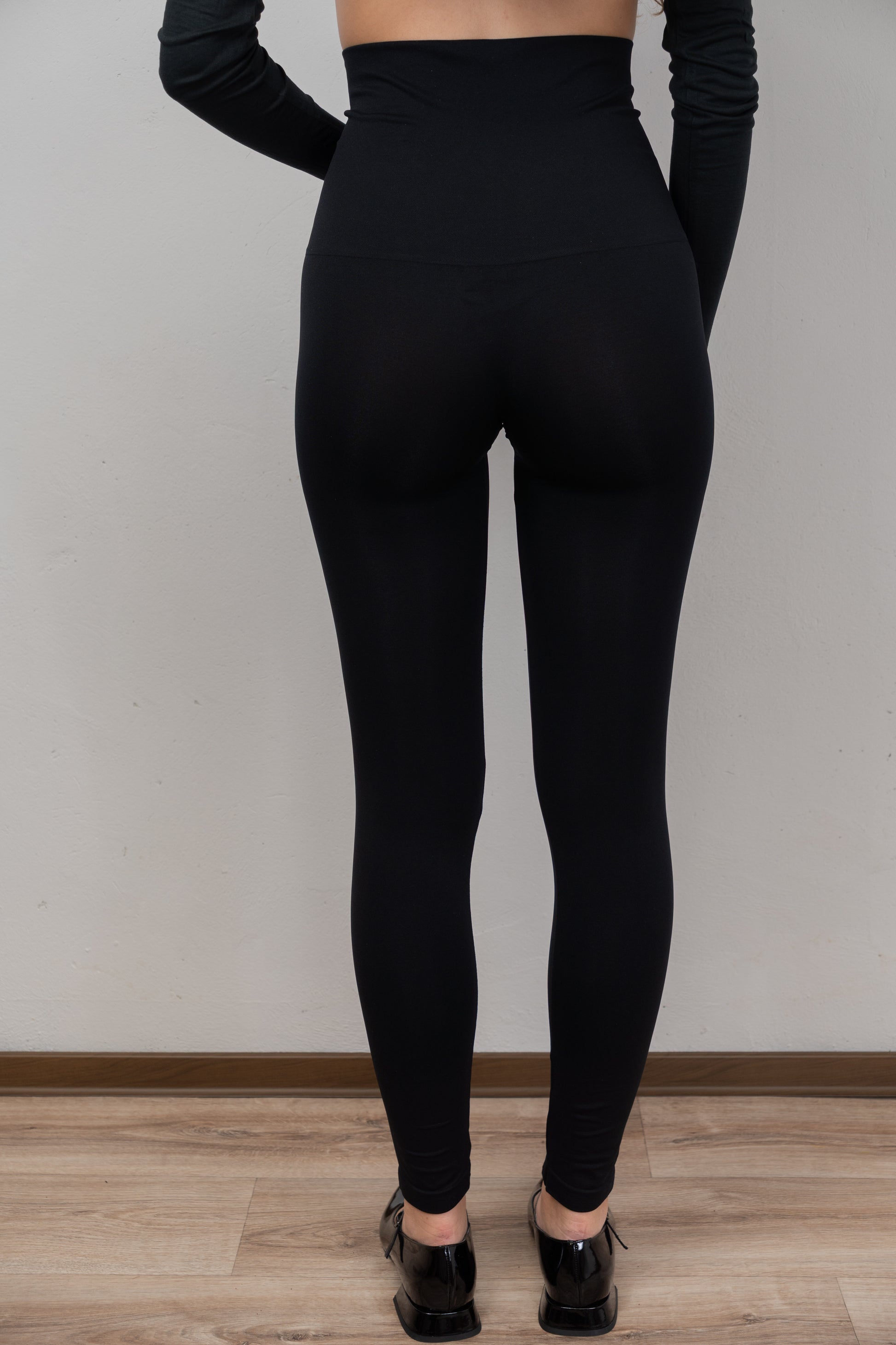 Black High-Waisted Leggings