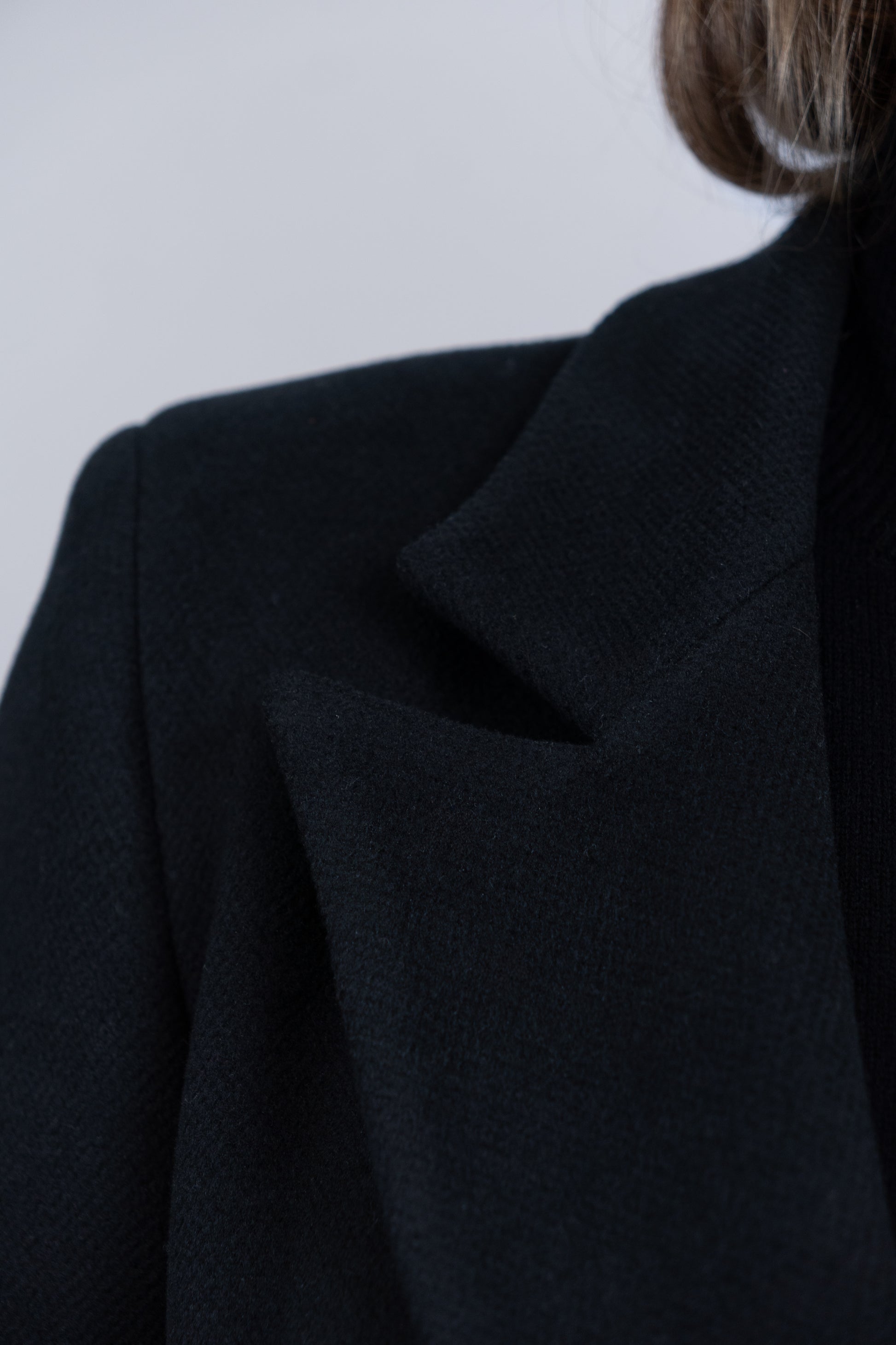 Double-Breasted Tailored Coat