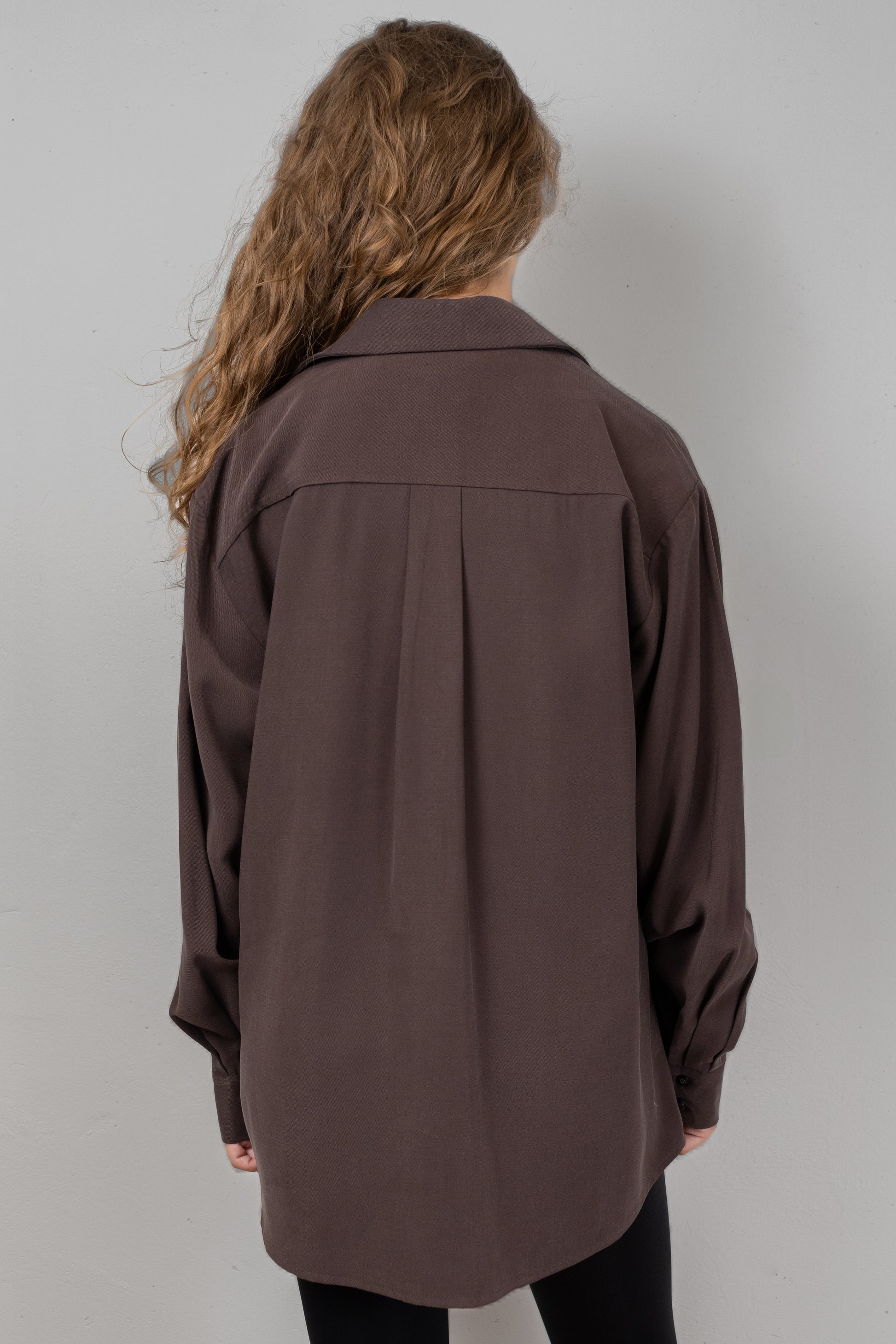 Oversized Button-Down Shirt