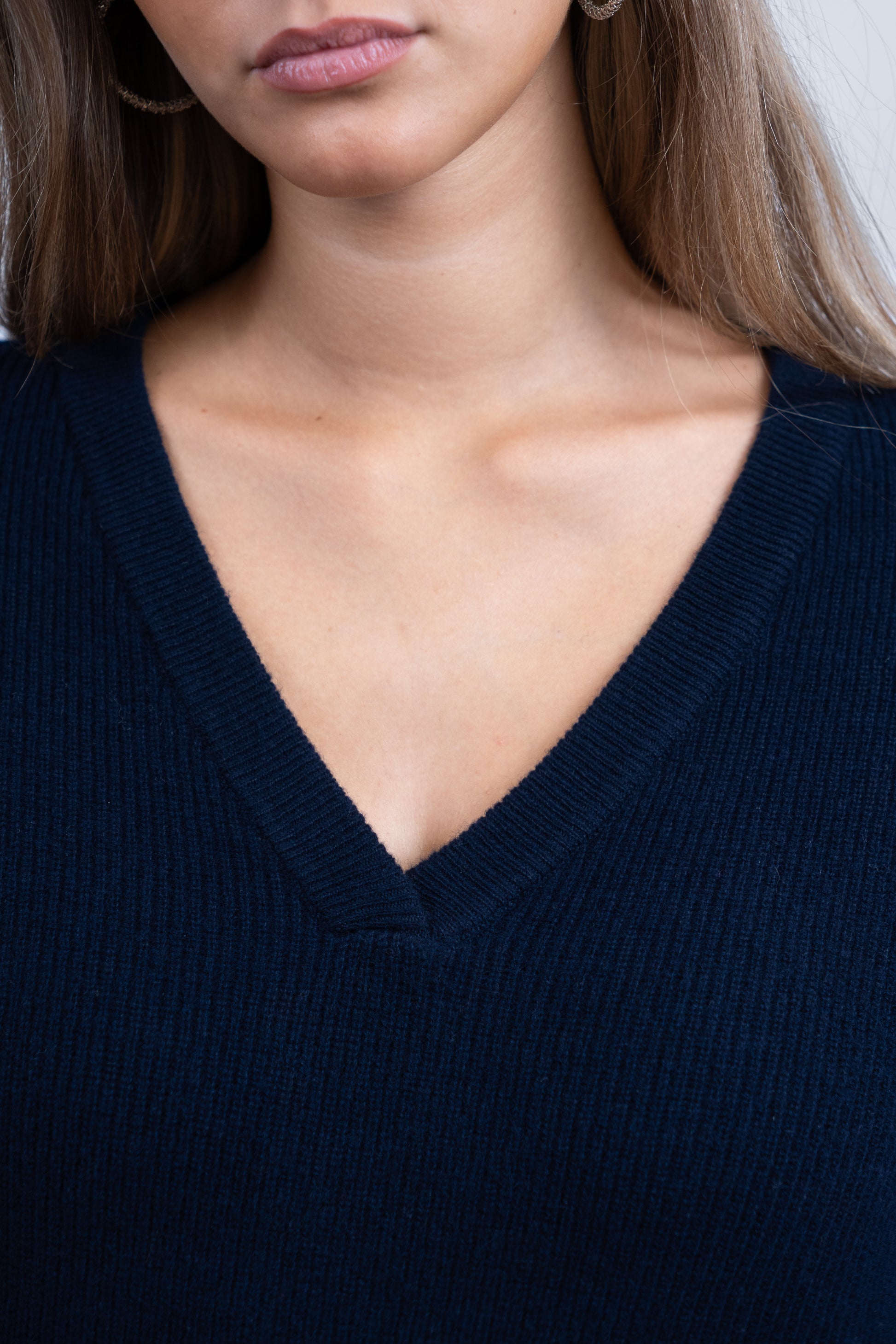 V-Neck Wool Sweater