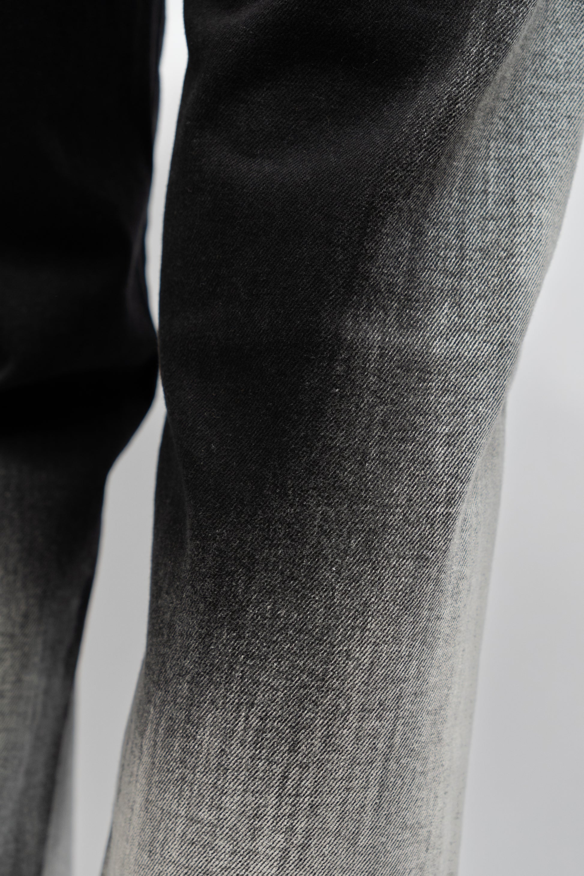 High-Rise Faded Jeans