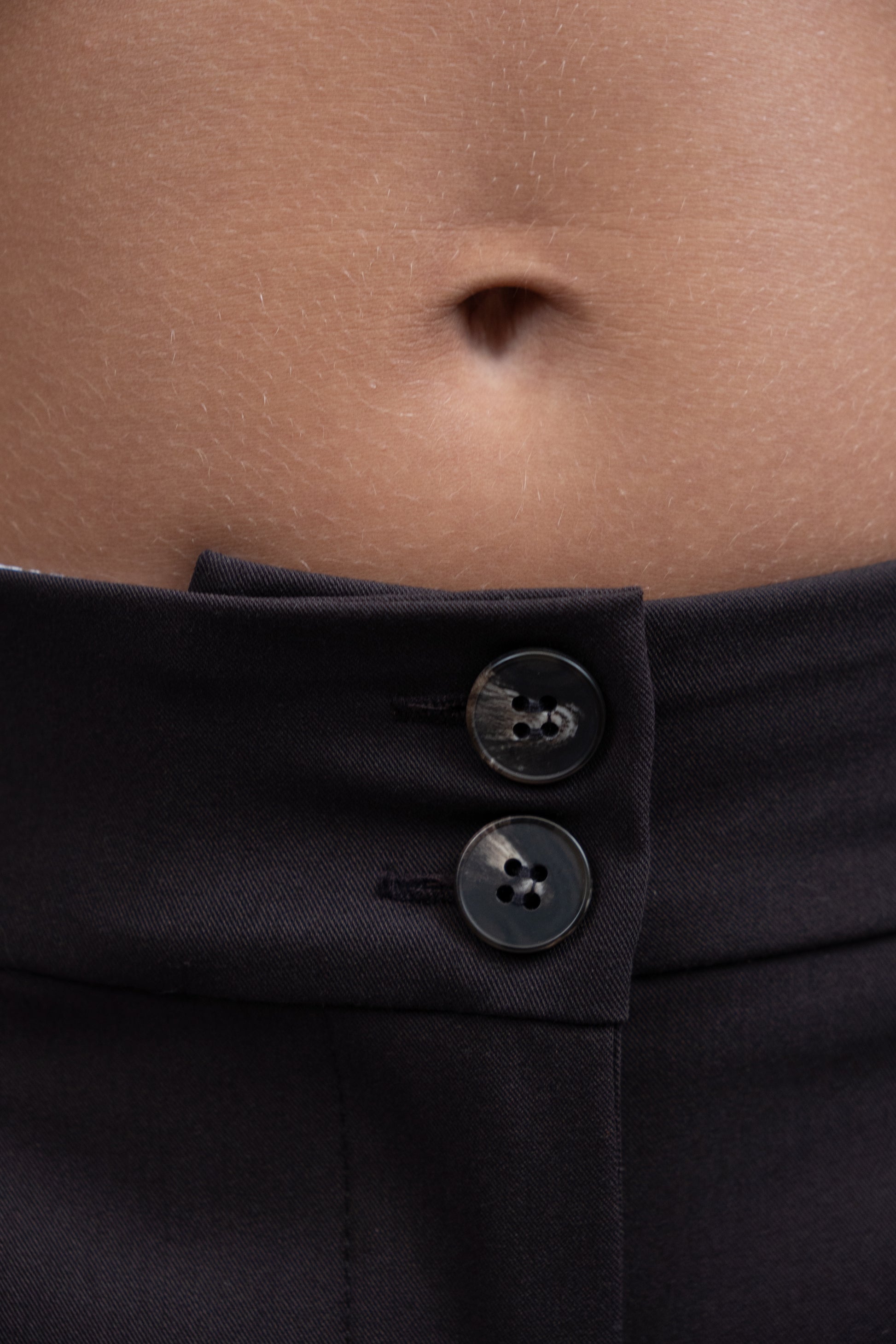 Pleated Cigarette Trousers with Scarf