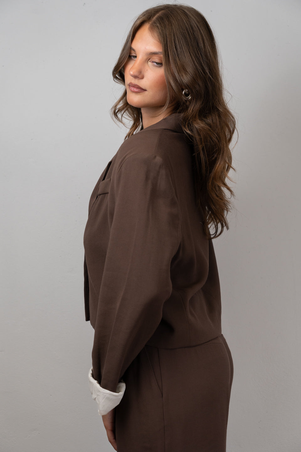 Cropped Blazer