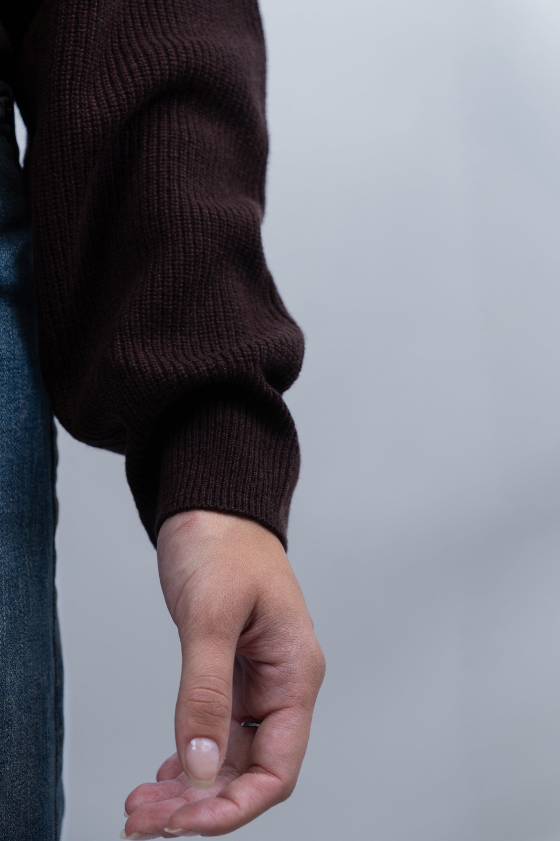 V-Neck Wool Sweater
