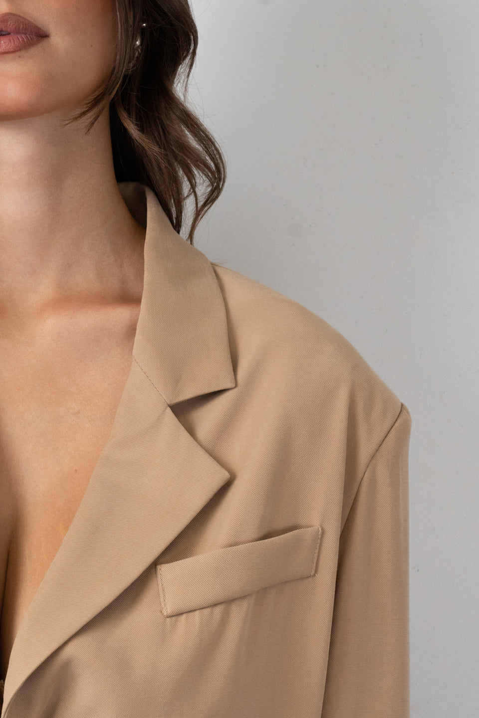 Cropped Blazer