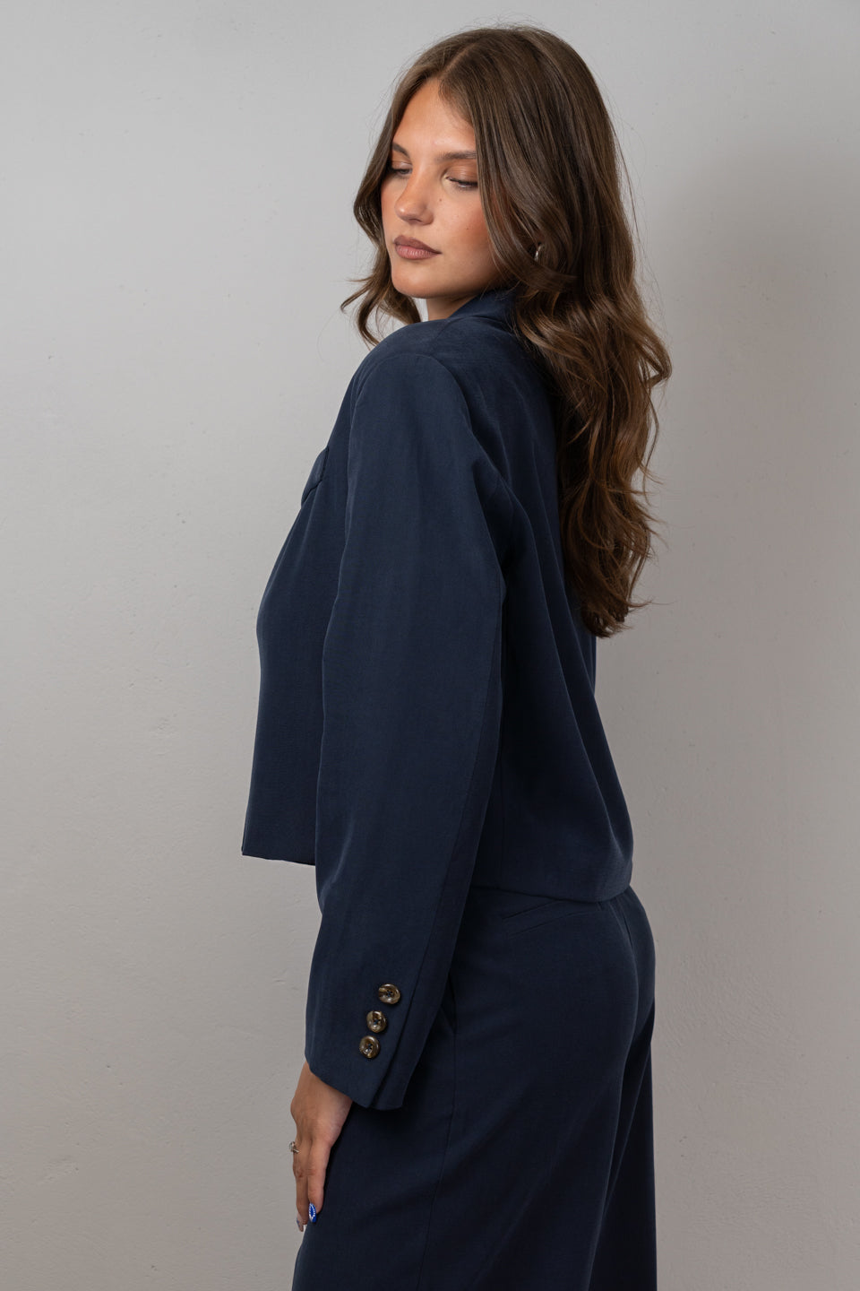 Cropped Blazer