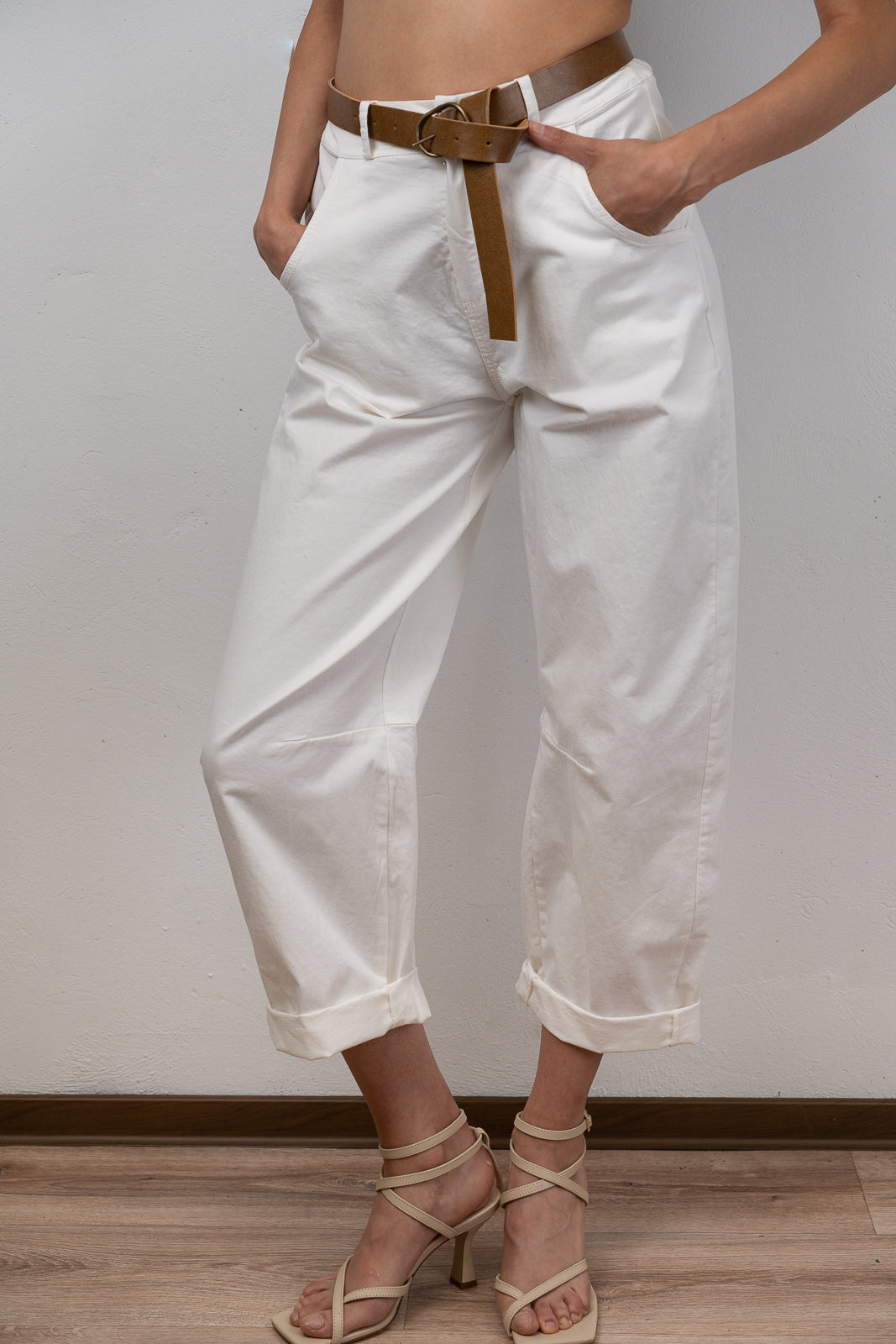Relaxed Cotton Trousers