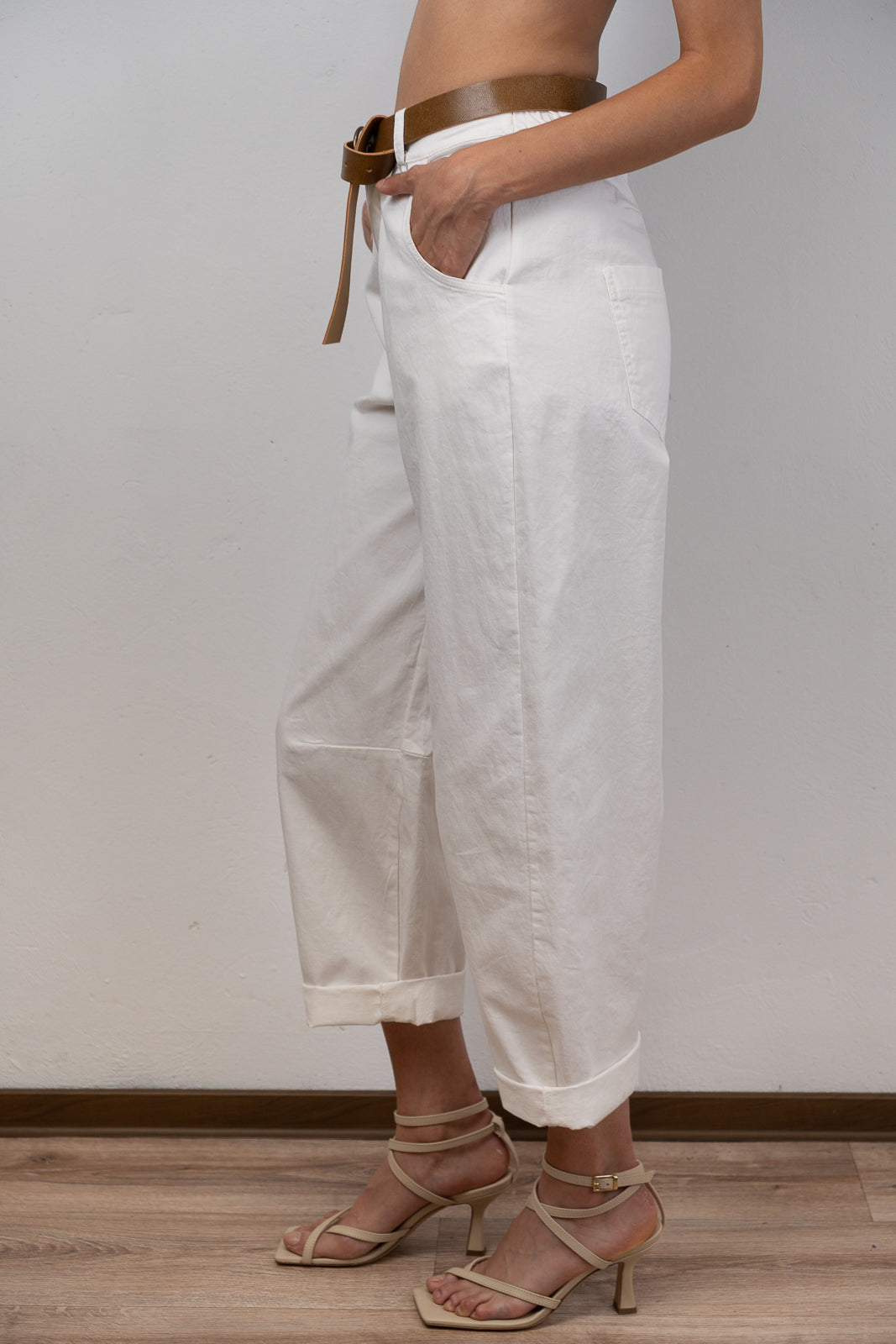 Relaxed Cotton Trousers