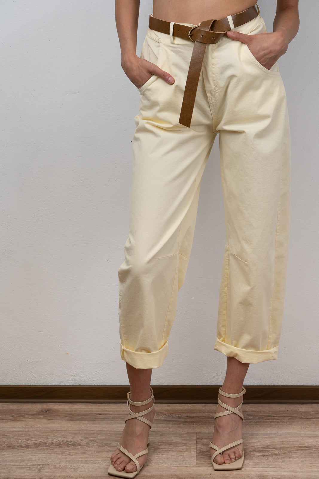 Relaxed Cotton Trousers