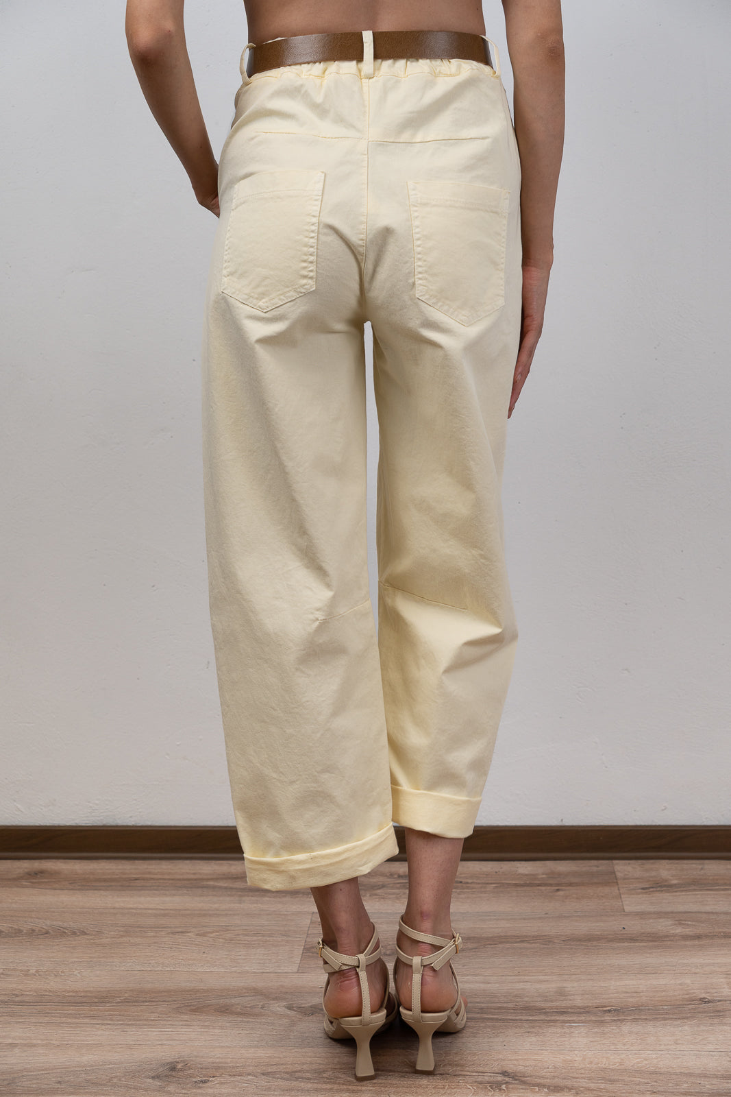 Relaxed Cotton Trousers