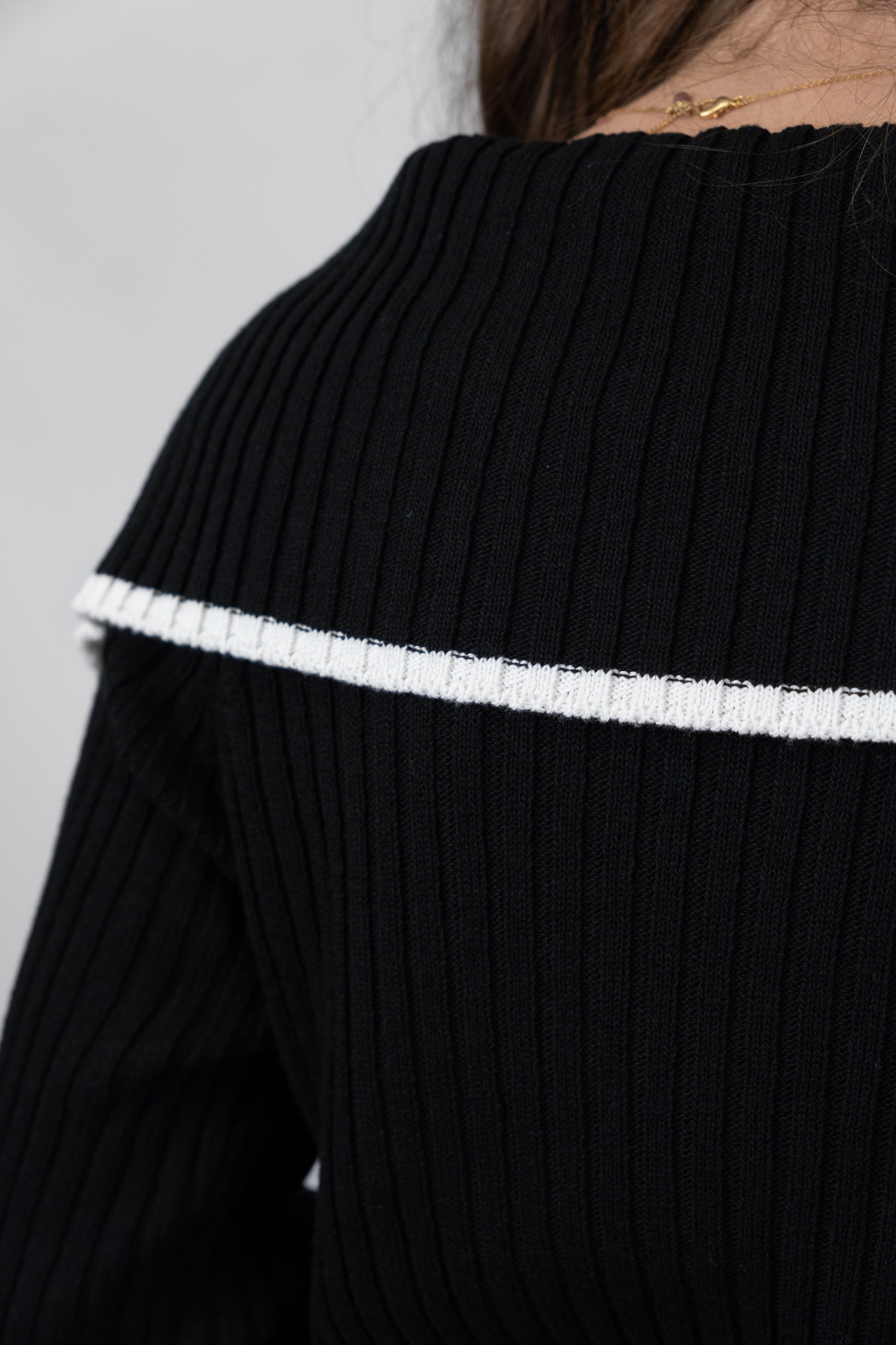 Zip-Up Ribbed Knit Cardigan