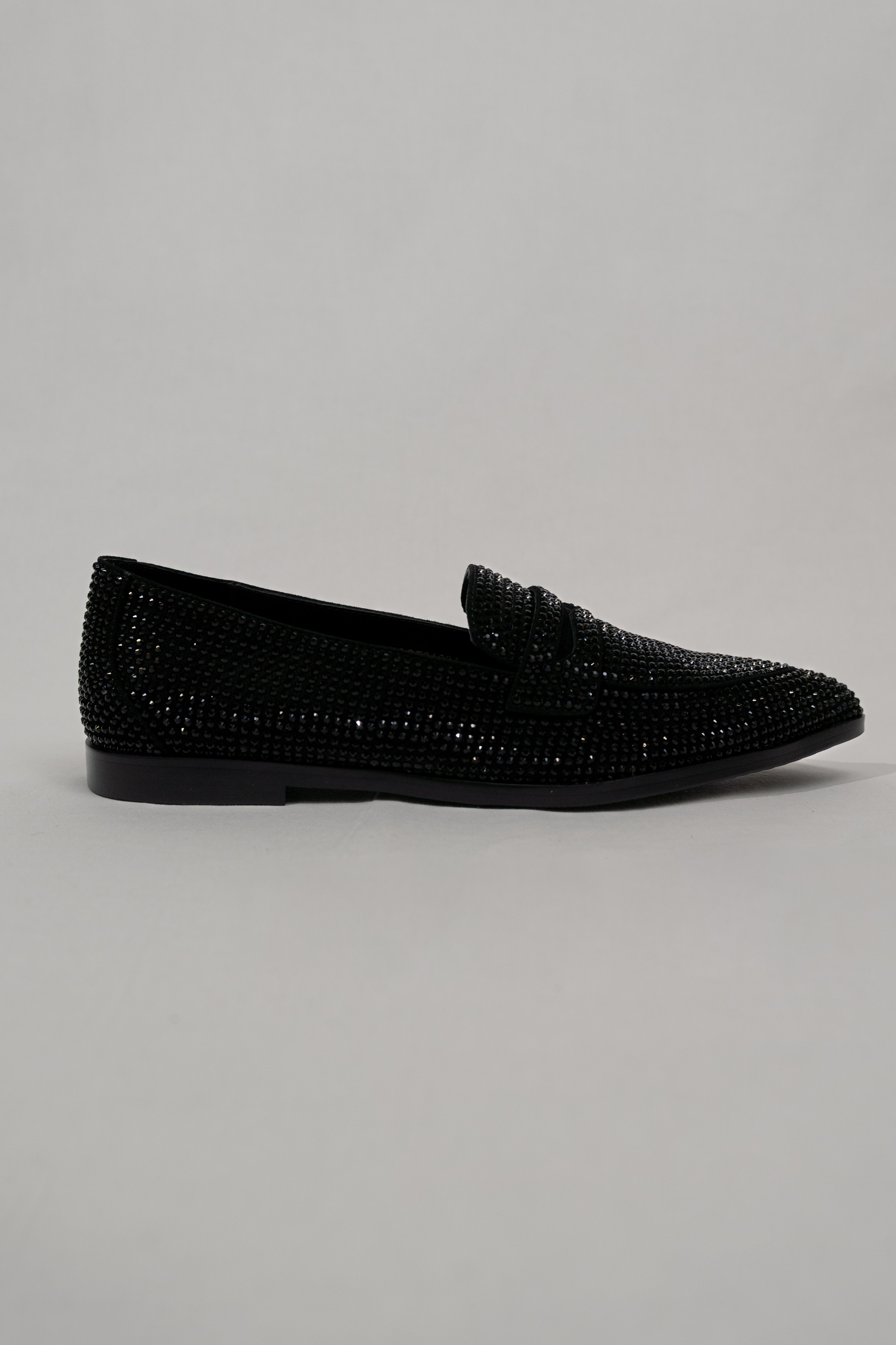 Crystal-Embellished Loafers