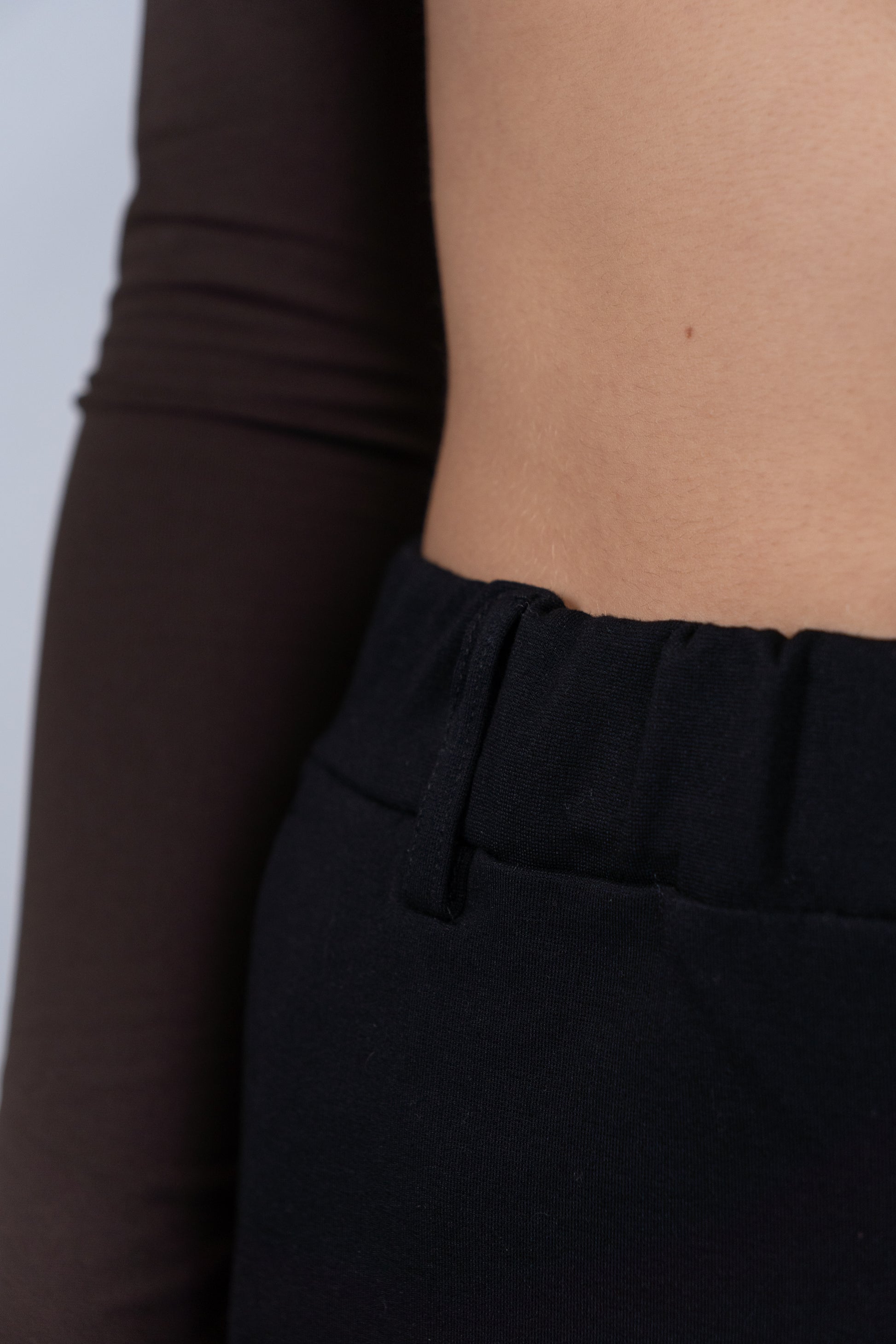 Cuffed Straight-Leg Trousers