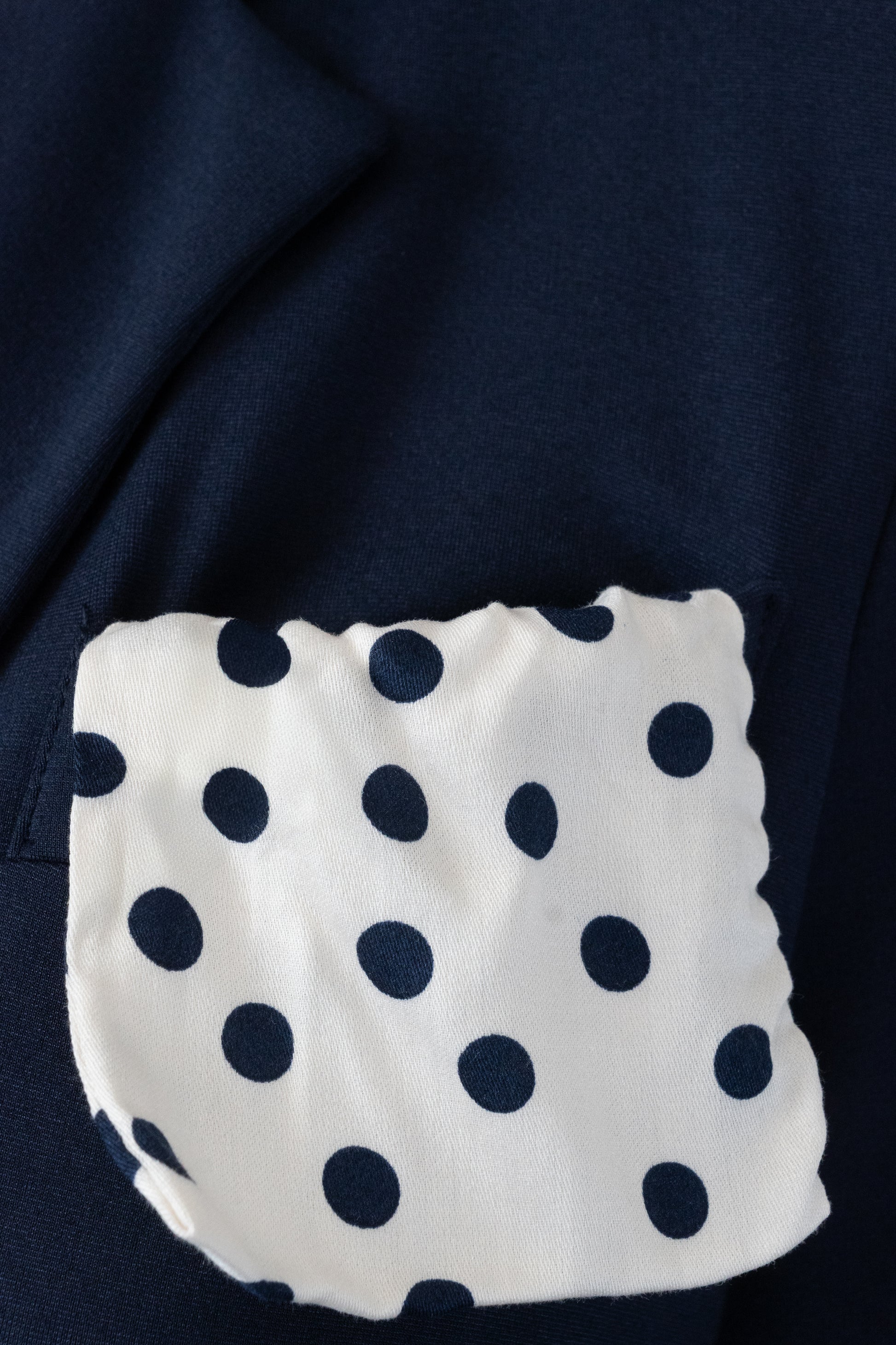 Navy Single-Breasted Blazer