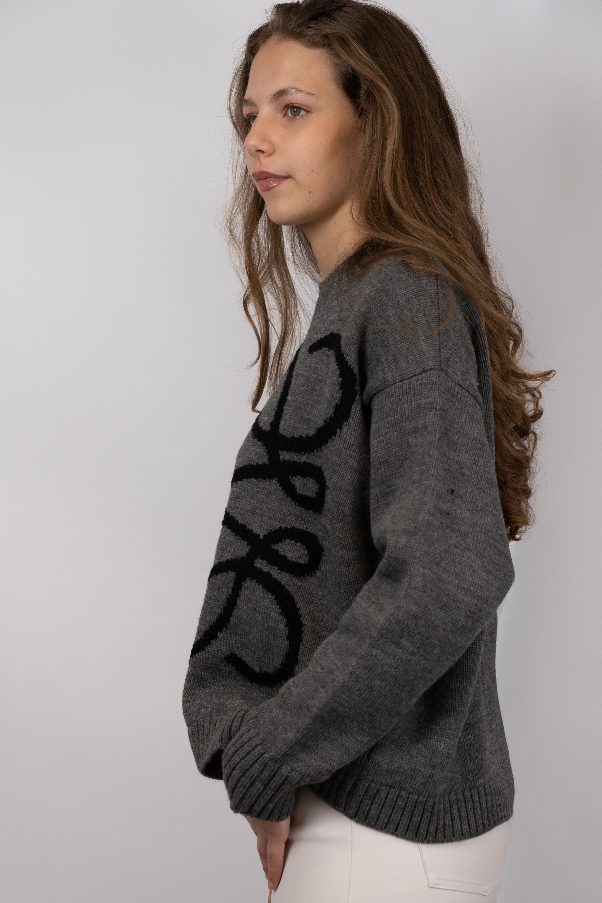 Monogram Knit Sweater