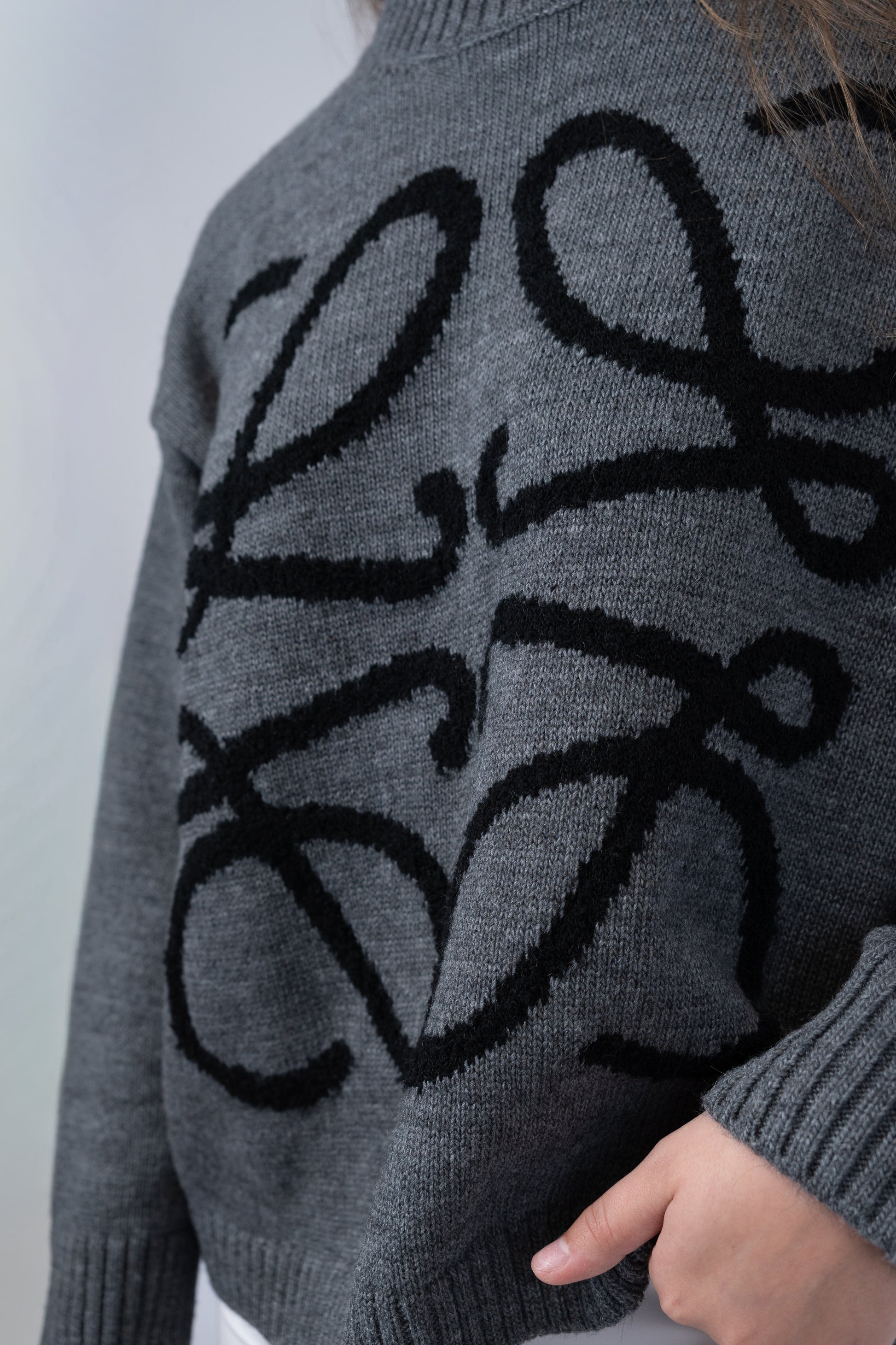 Monogram Knit Sweater