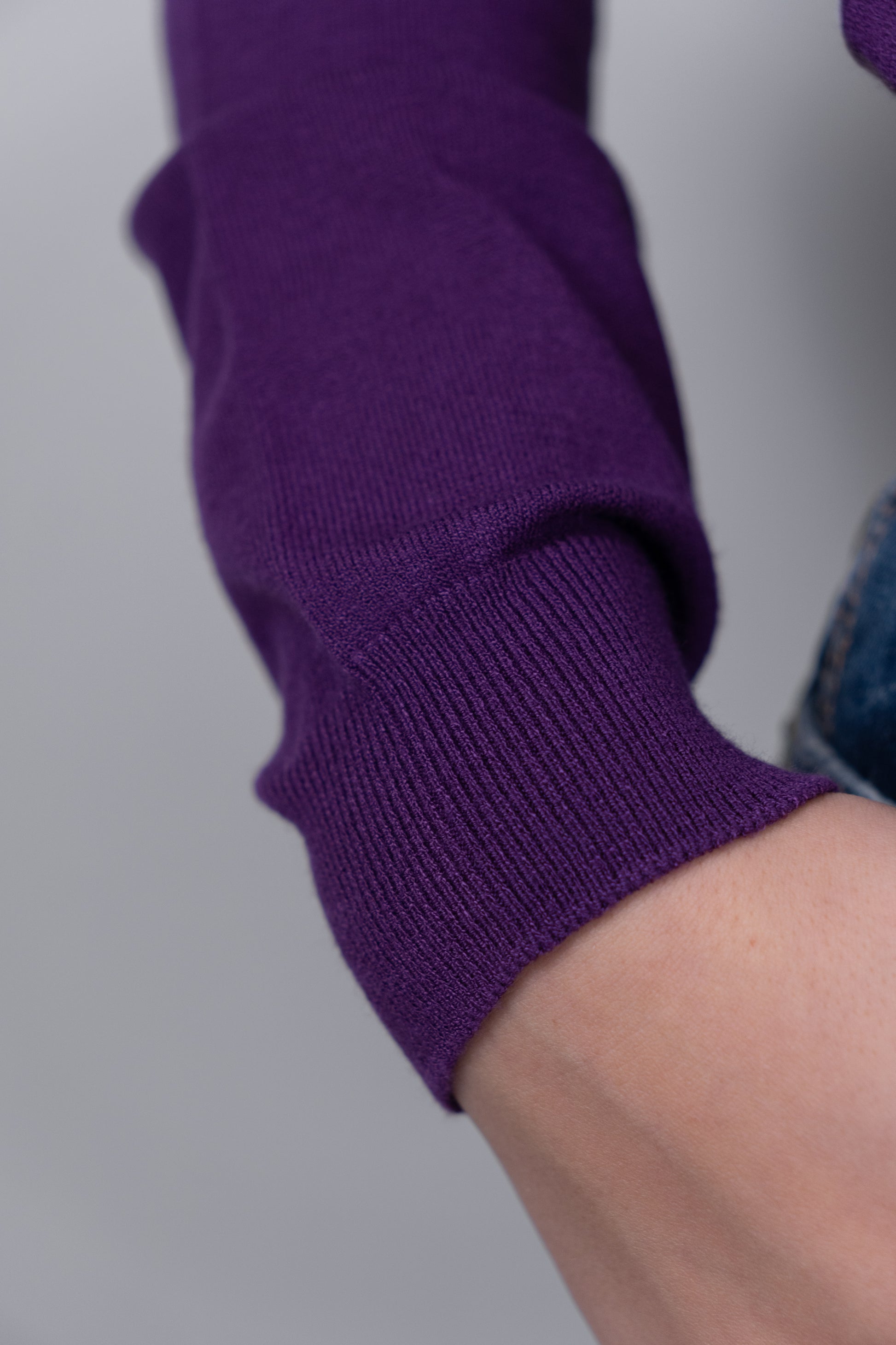 One-Shoulder Knit Top