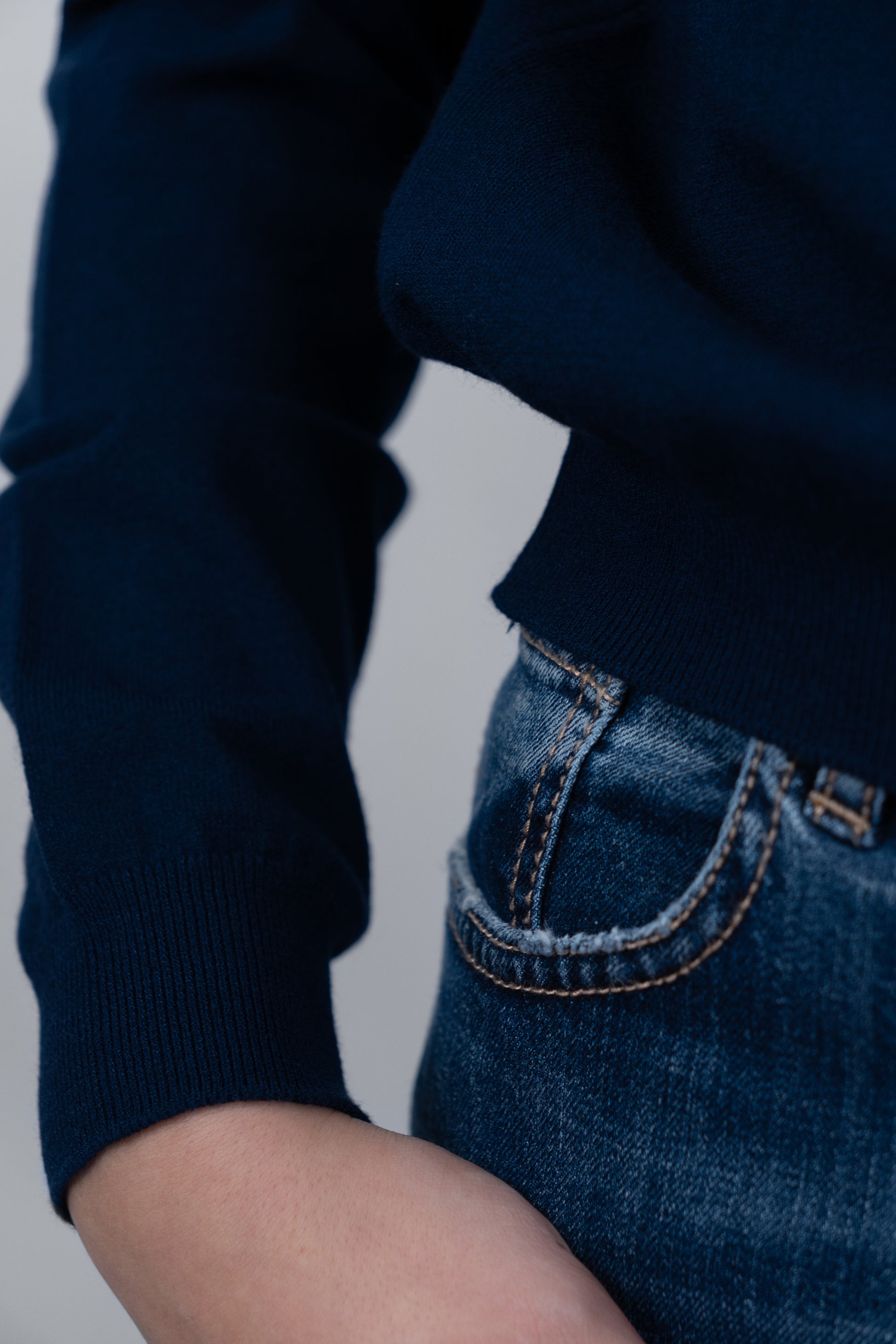 One-Shoulder Knit Top