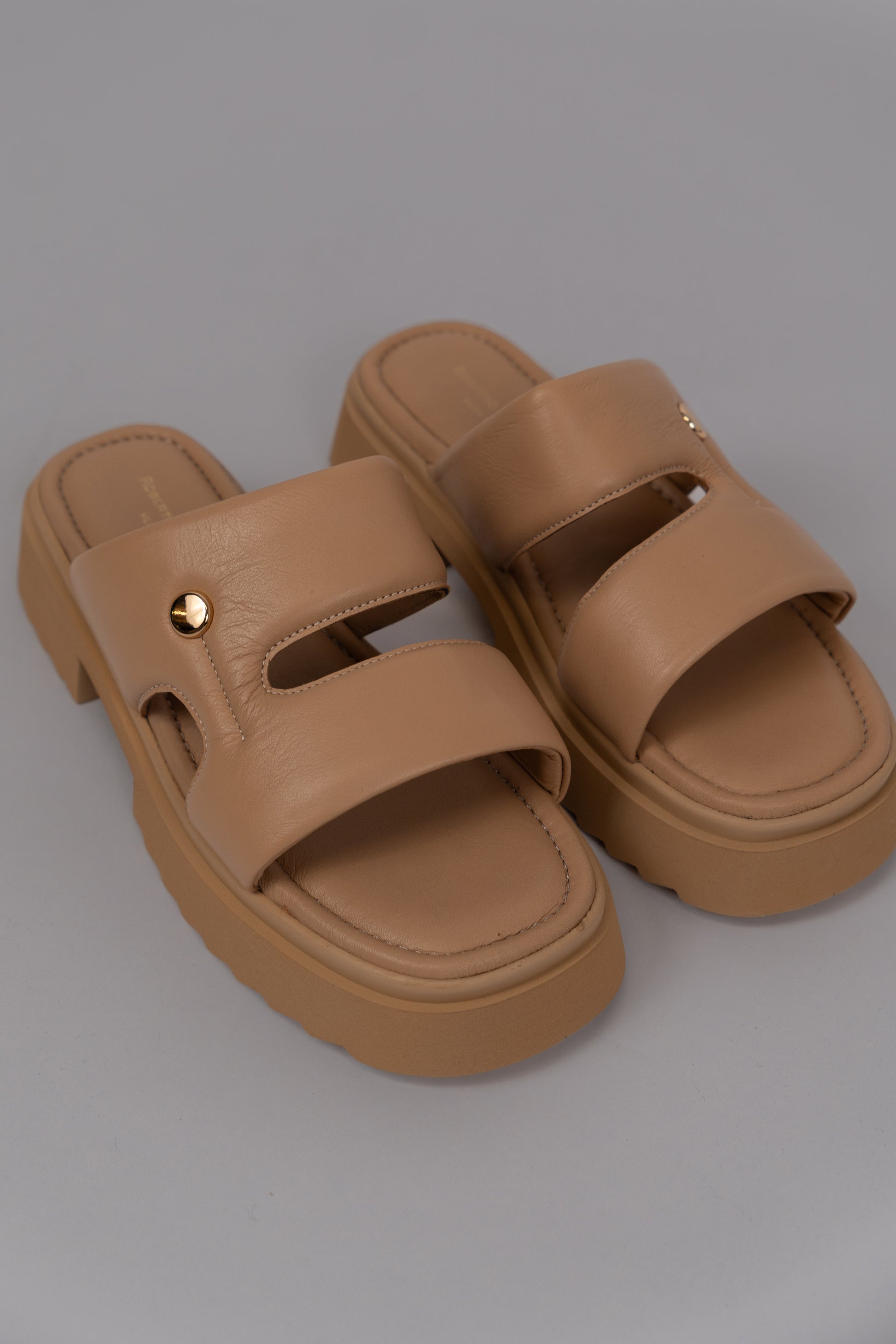 Chunky Slide Sandals