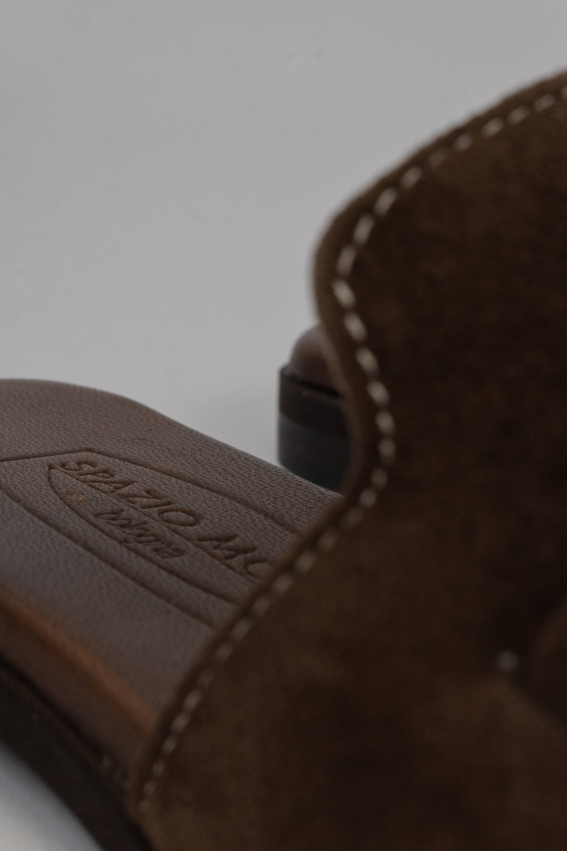 Suede Slide Sandals
