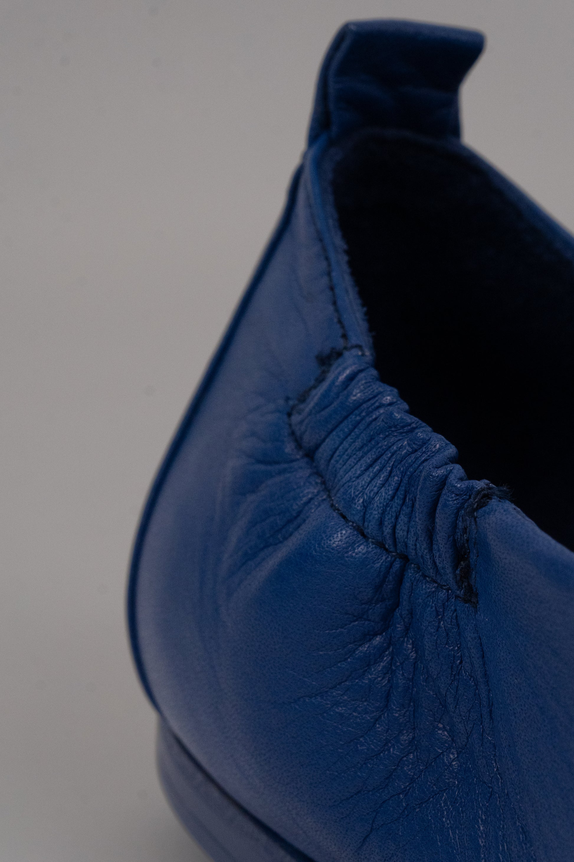 Leather Pointed Loafers